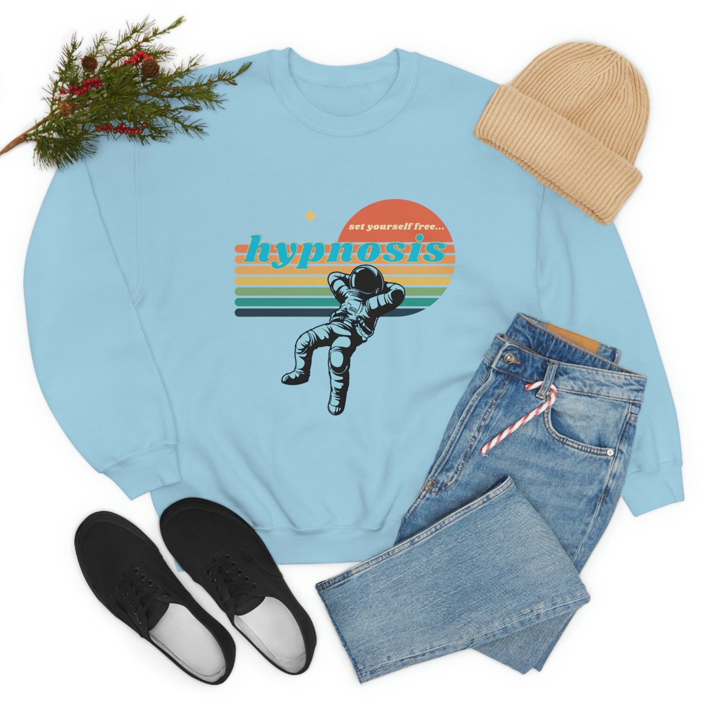 ❤️ Hypnosis Sweatshirt with CHC - Unisex Heavy Blend™ Crewneck Sweatshirt