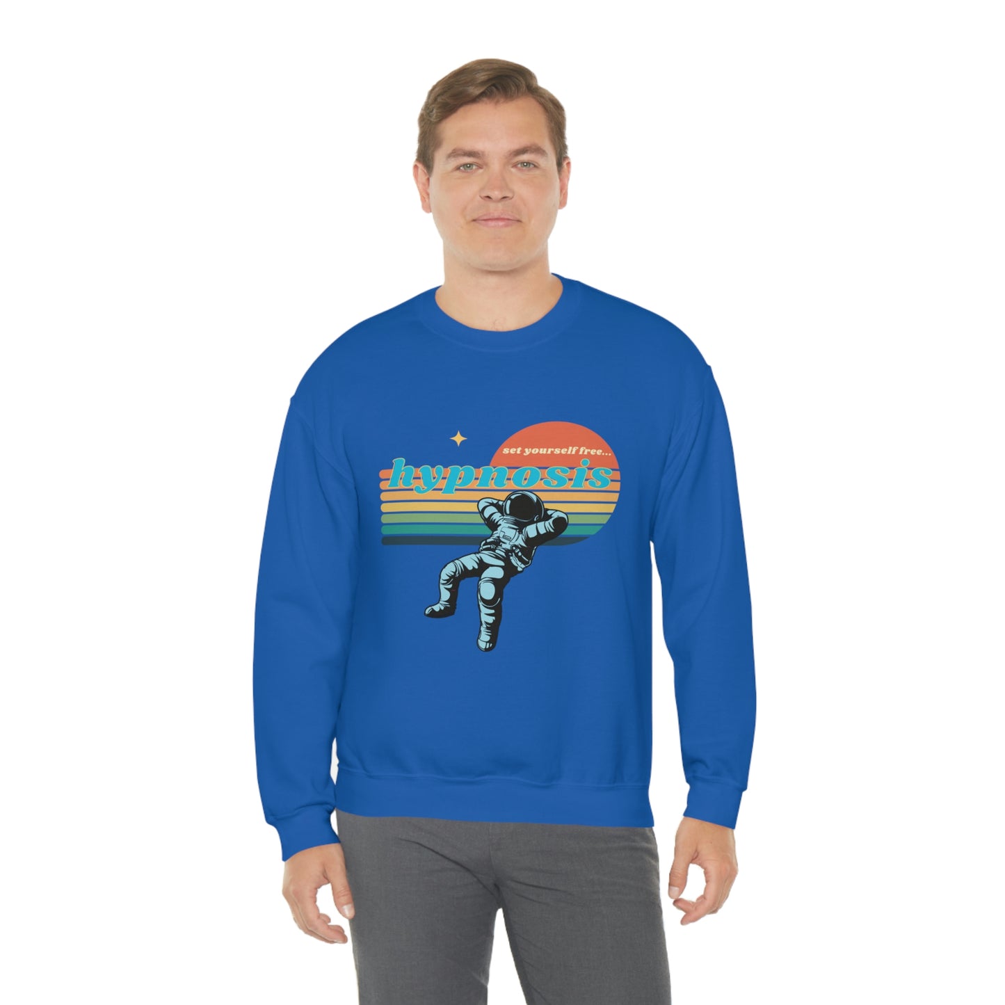❤️ Hypnosis Sweatshirt with CHC - Unisex Heavy Blend™ Crewneck Sweatshirt