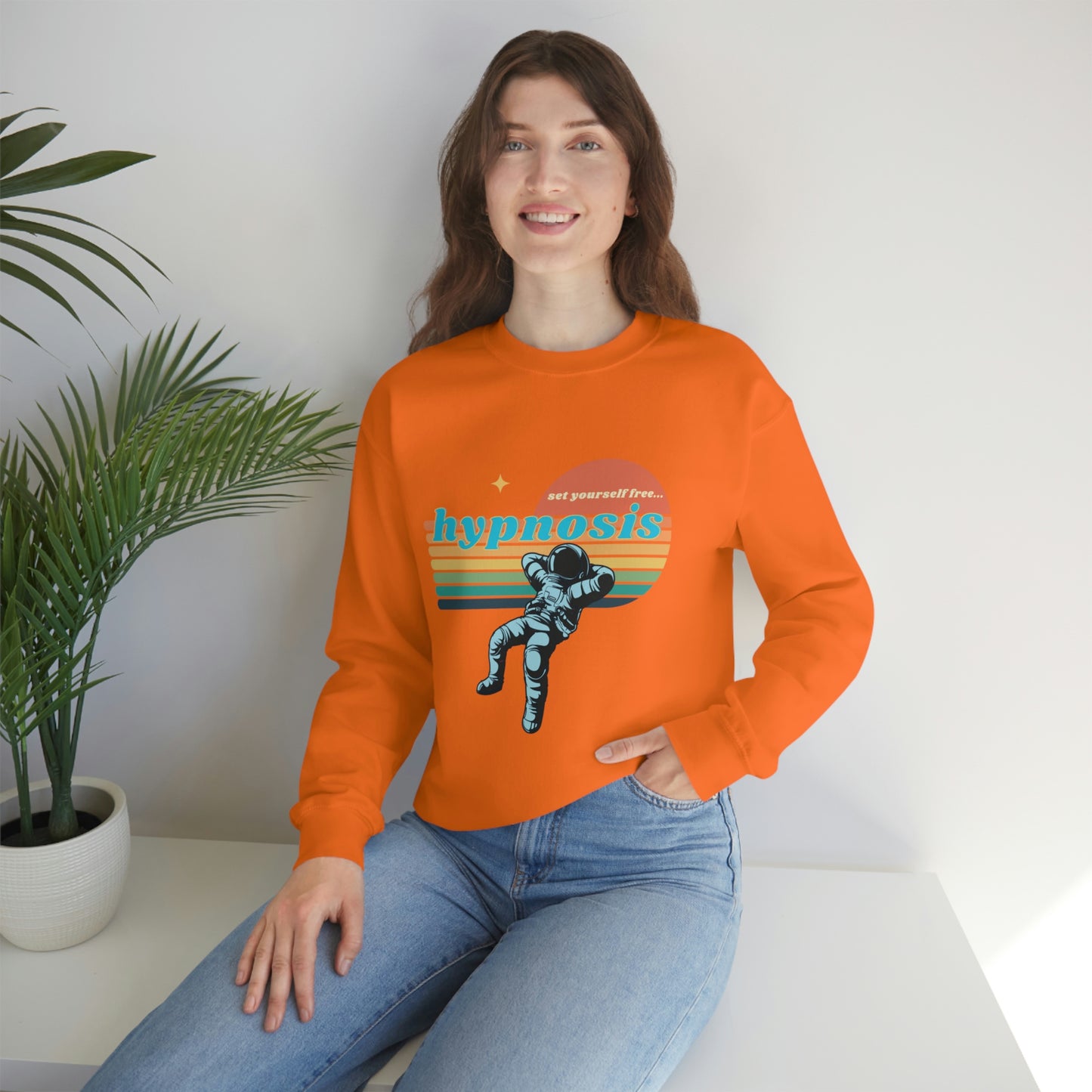 ❤️ Hypnosis Sweatshirt with CHC - Unisex Heavy Blend™ Crewneck Sweatshirt