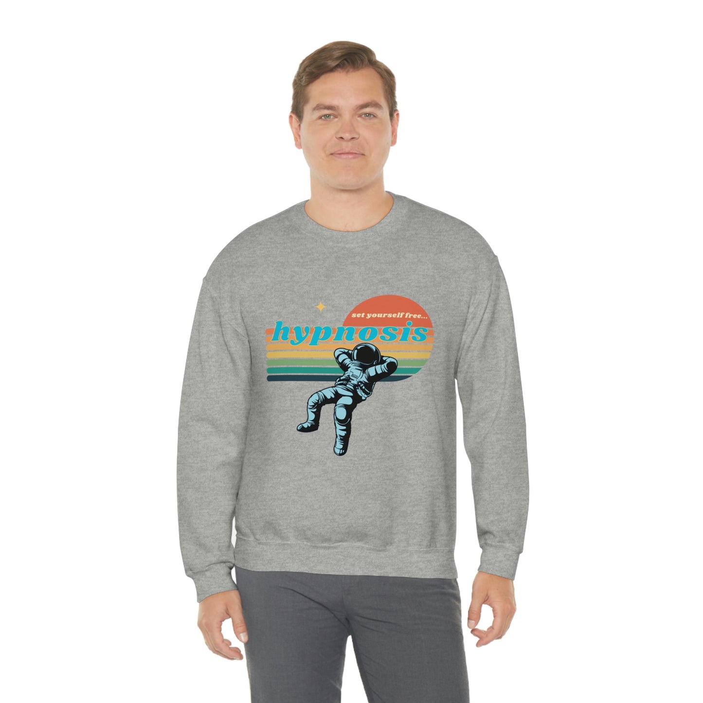 ❤️ Hypnosis Sweatshirt with CHC - Unisex Heavy Blend™ Crewneck Sweatshirt
