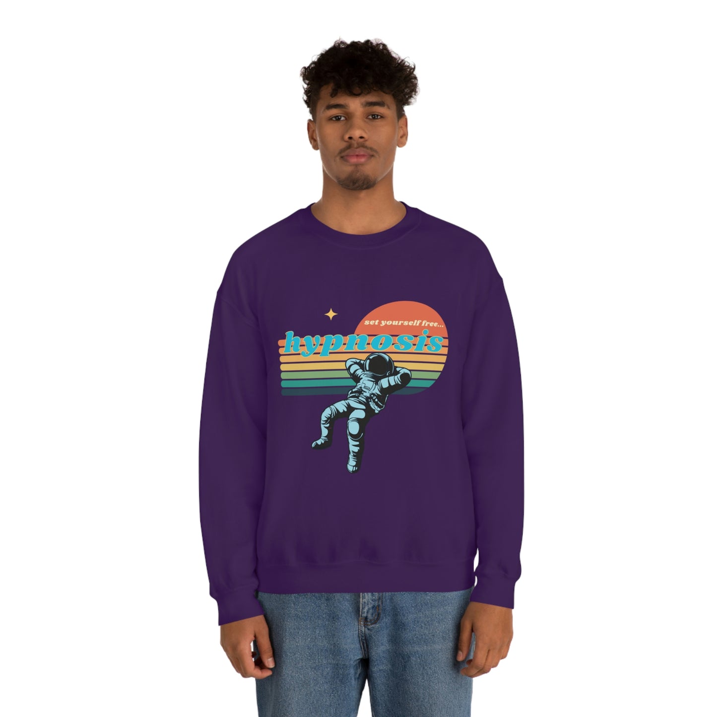 ❤️ Hypnosis Sweatshirt with CHC - Unisex Heavy Blend™ Crewneck Sweatshirt