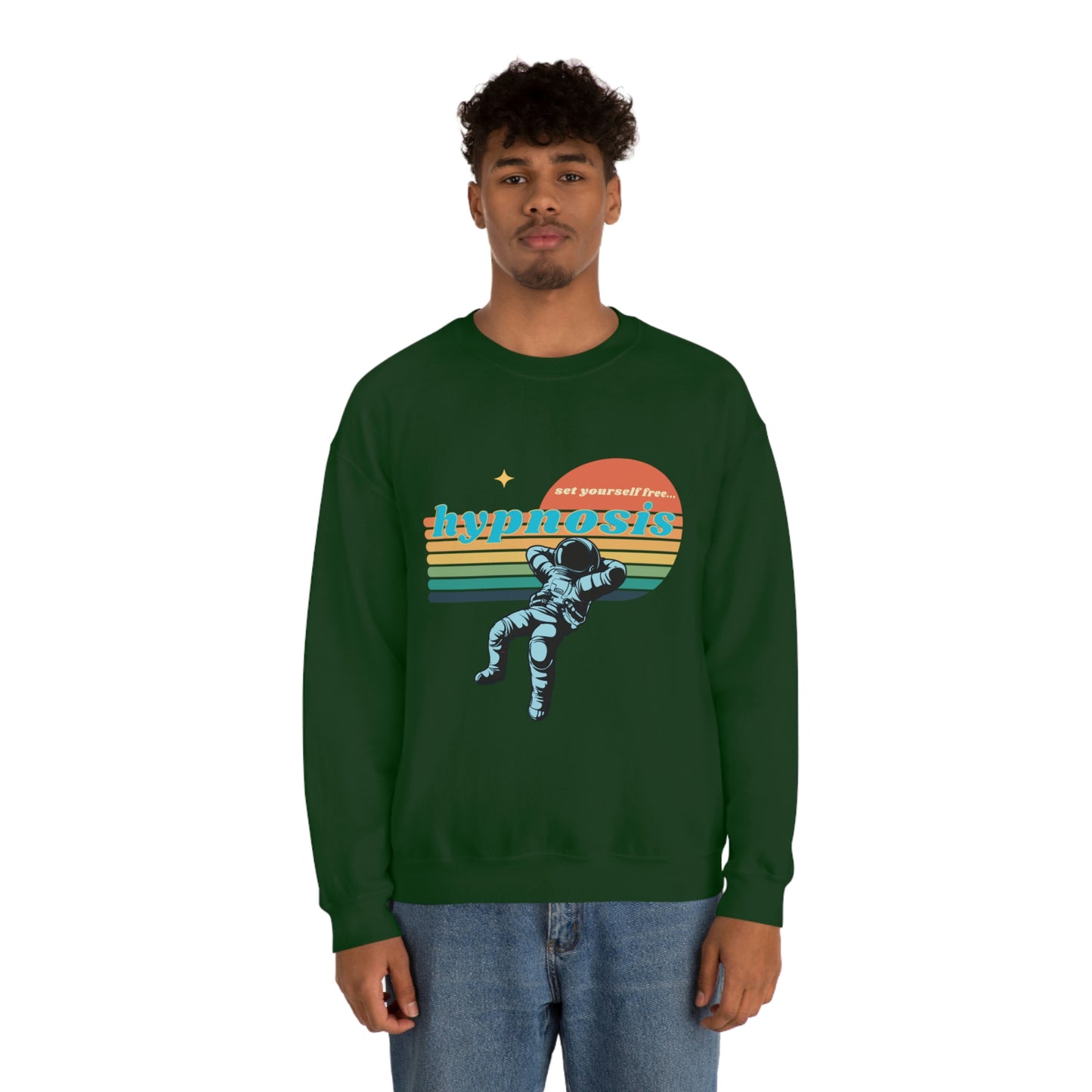 ❤️ Hypnosis Sweatshirt with CHC - Unisex Heavy Blend™ Crewneck Sweatshirt