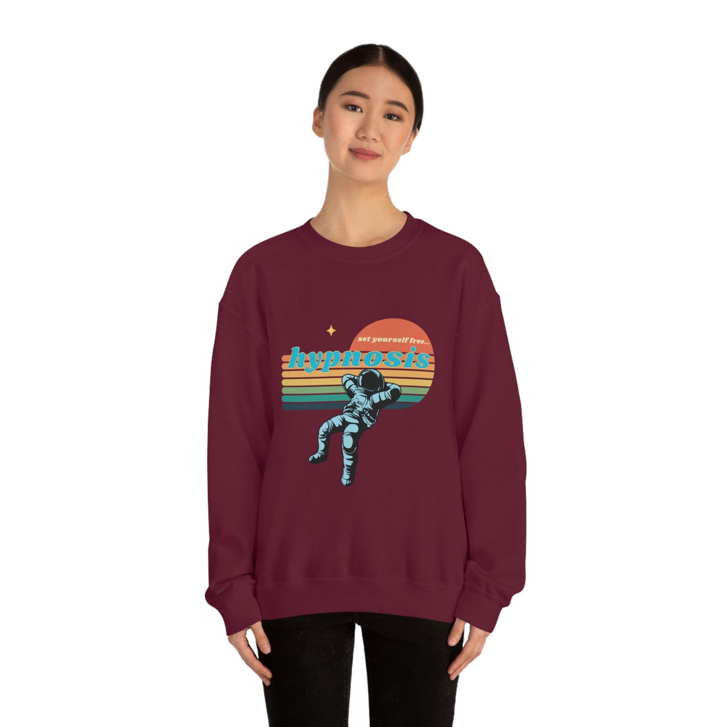 ❤️ Hypnosis Sweatshirt with CHC - Unisex Heavy Blend™ Crewneck Sweatshirt