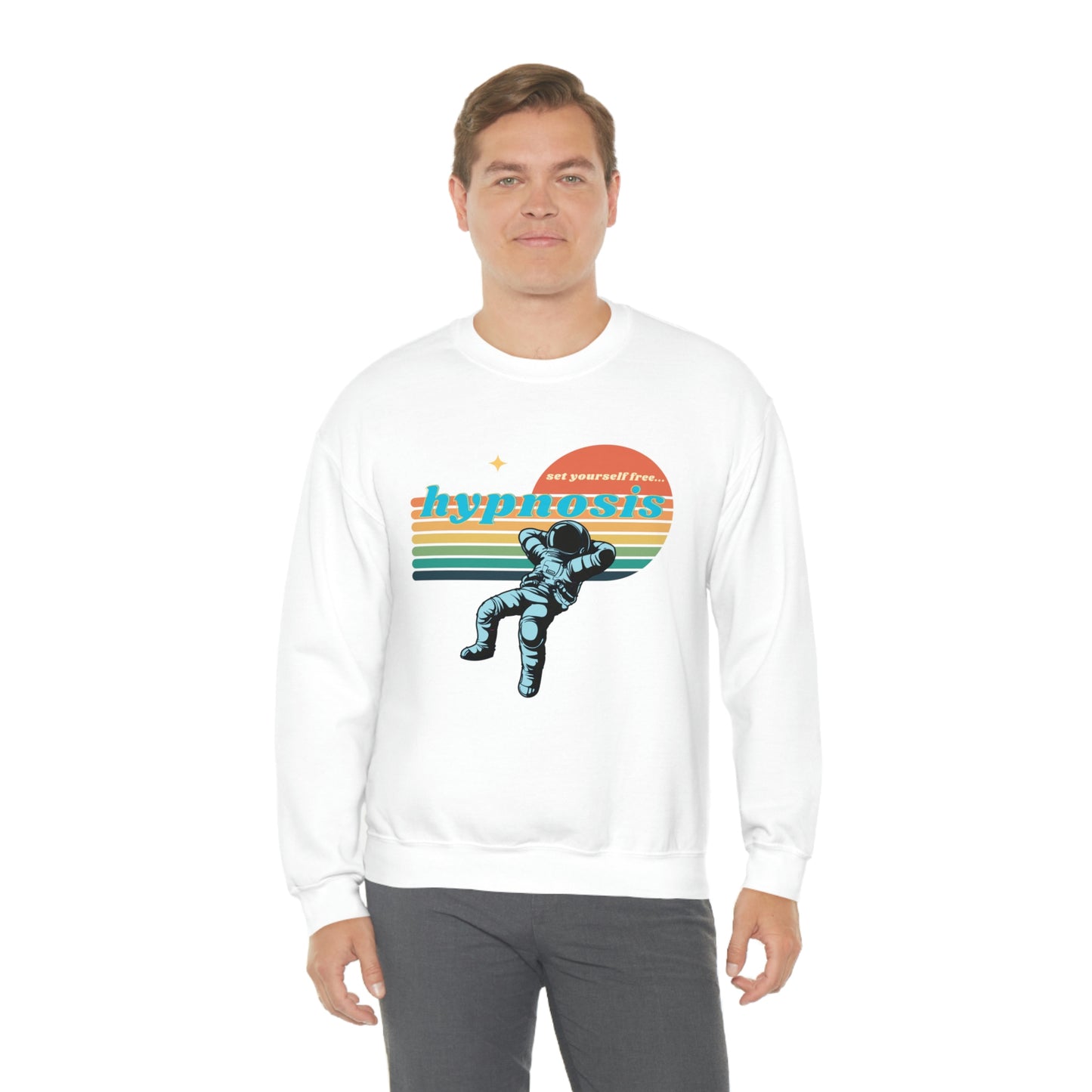 ❤️ Hypnosis Sweatshirt with CHC - Unisex Heavy Blend™ Crewneck Sweatshirt