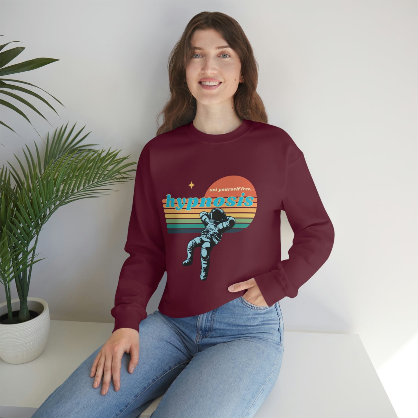 ❤️ Hypnosis Sweatshirt with CHC - Unisex Heavy Blend™ Crewneck Sweatshirt
