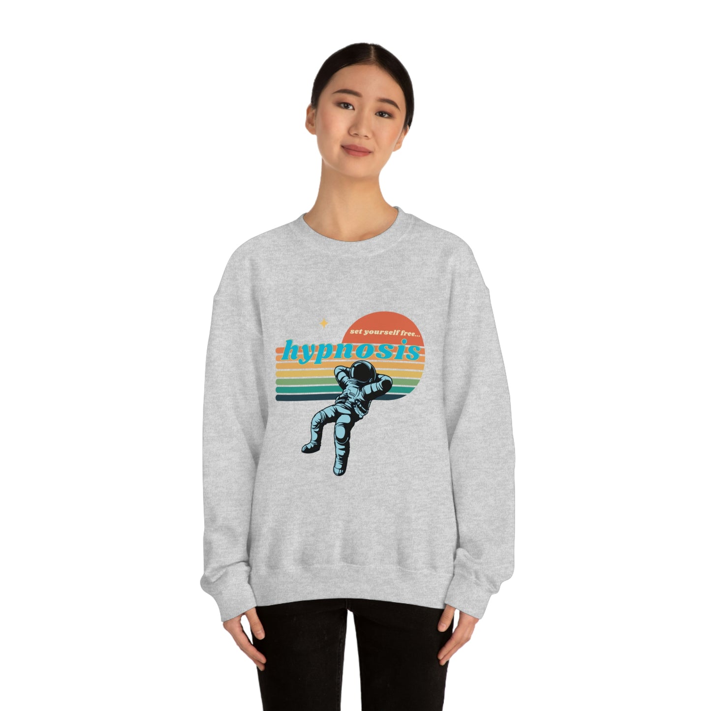 ❤️ Hypnosis Sweatshirt with CHC - Unisex Heavy Blend™ Crewneck Sweatshirt