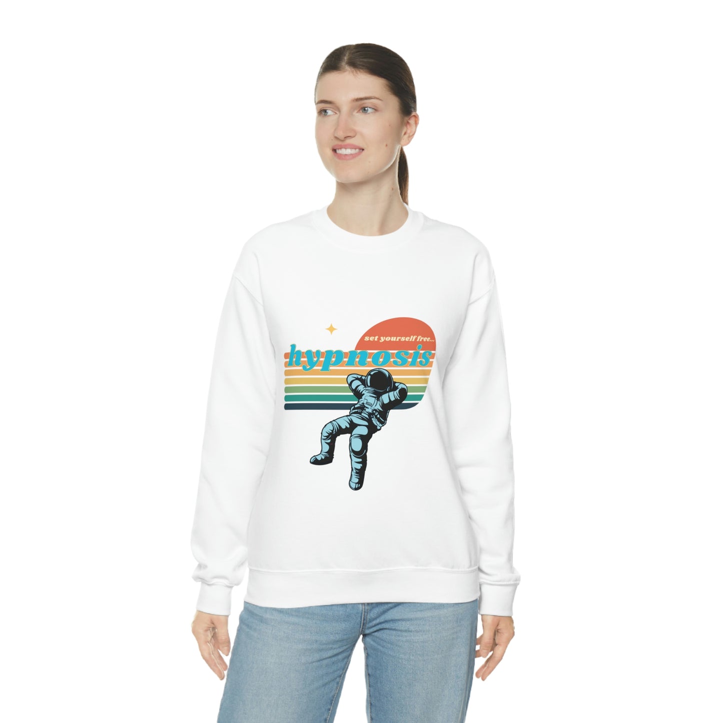 ❤️ Hypnosis Sweatshirt with CHC - Unisex Heavy Blend™ Crewneck Sweatshirt