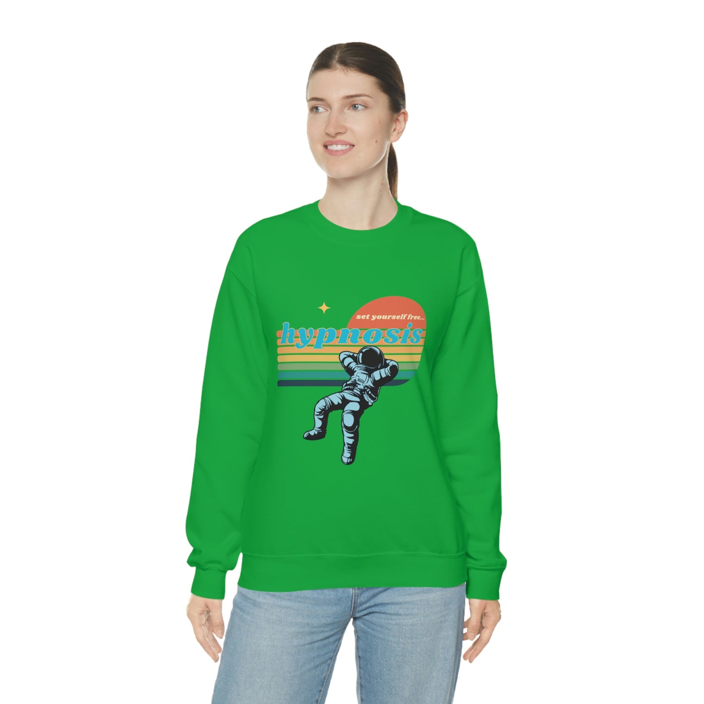 ❤️ Hypnosis Sweatshirt with CHC - Unisex Heavy Blend™ Crewneck Sweatshirt