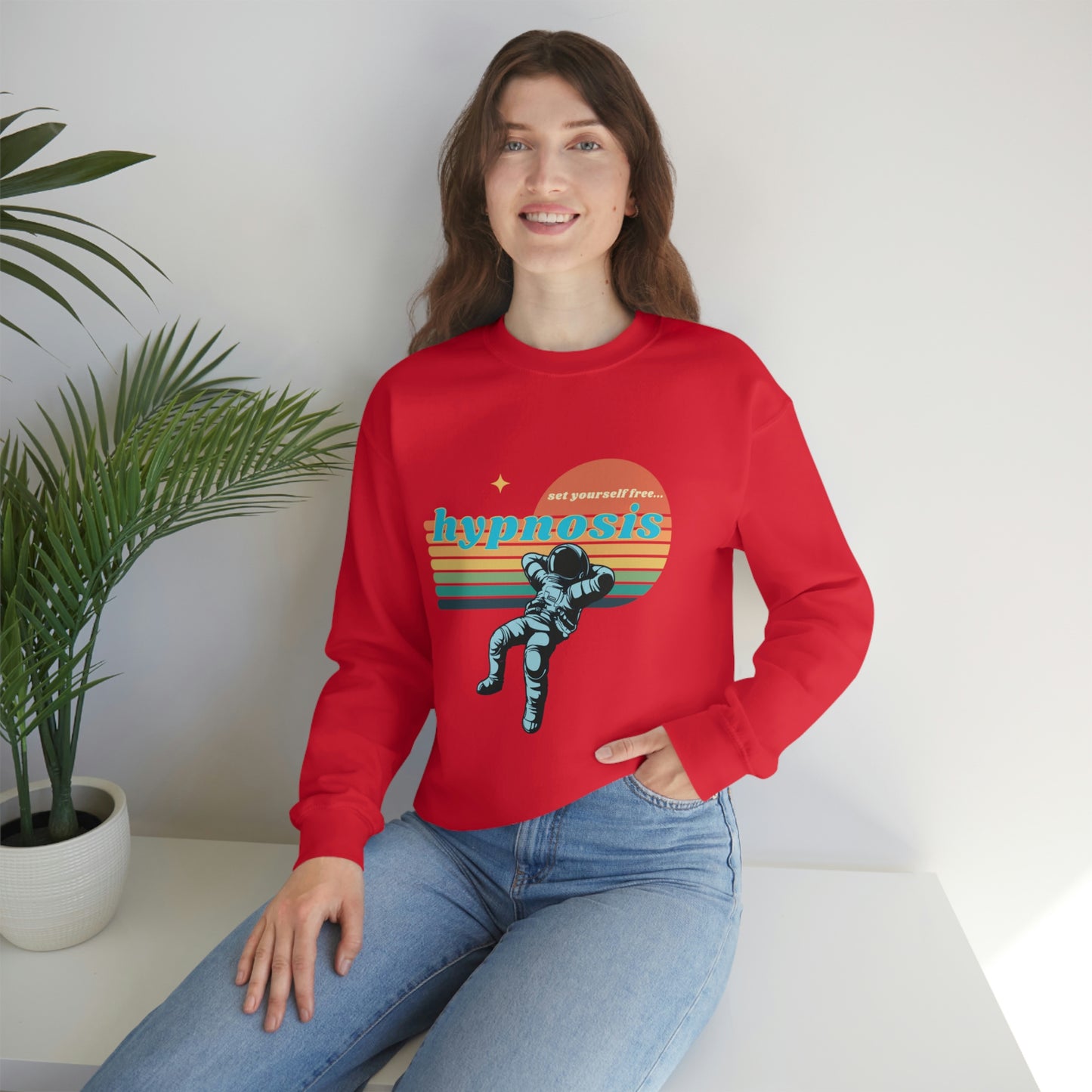 ❤️ Hypnosis Sweatshirt with CHC - Unisex Heavy Blend™ Crewneck Sweatshirt