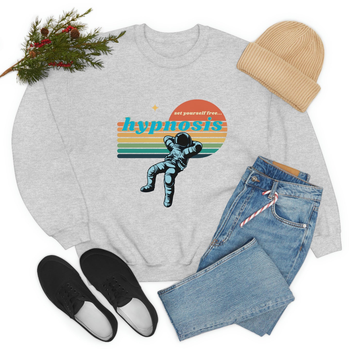 ❤️ Hypnosis Sweatshirt with CHC - Unisex Heavy Blend™ Crewneck Sweatshirt