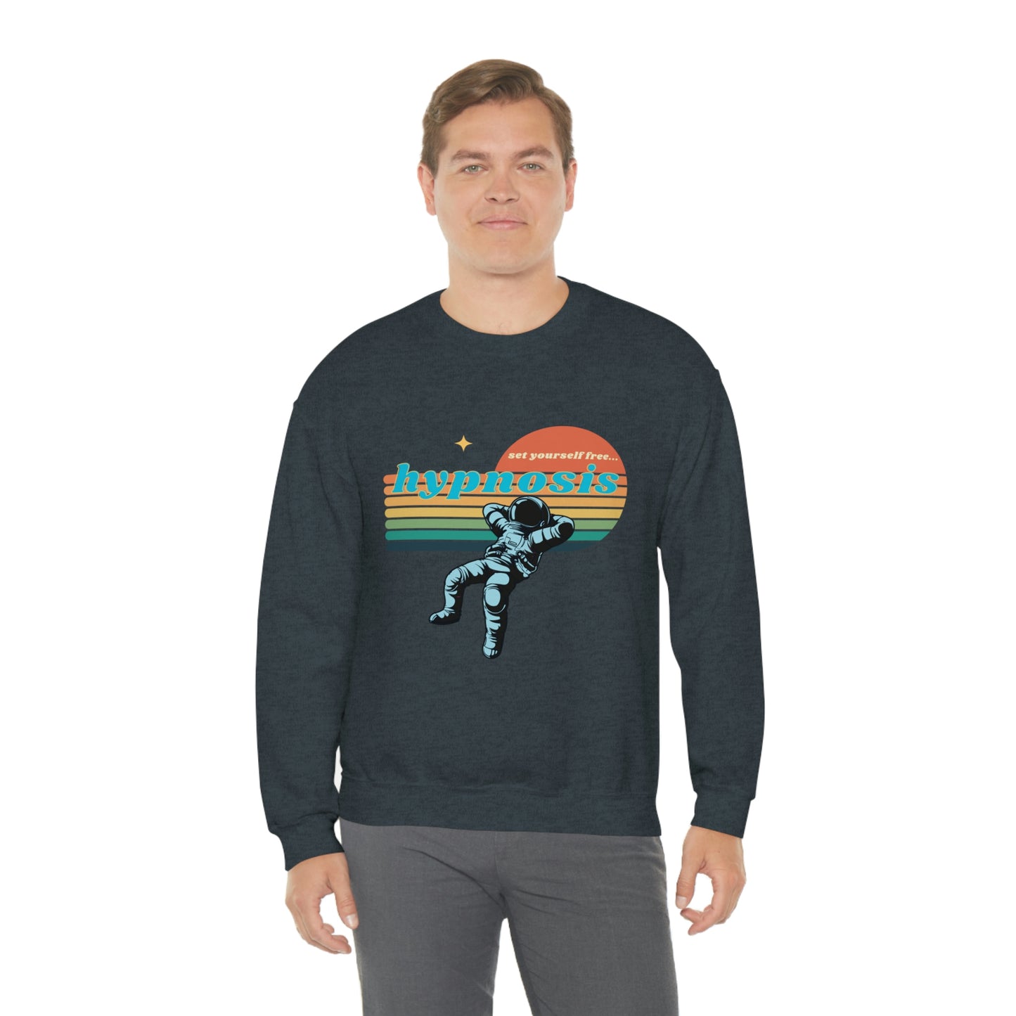 ❤️ Hypnosis Sweatshirt with CHC - Unisex Heavy Blend™ Crewneck Sweatshirt