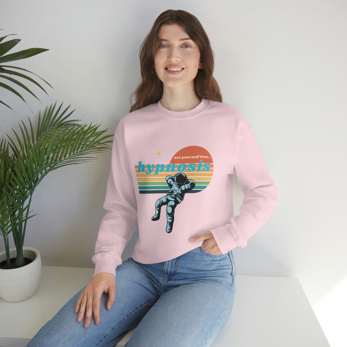 ❤️ Hypnosis Sweatshirt with CHC - Unisex Heavy Blend™ Crewneck Sweatshirt