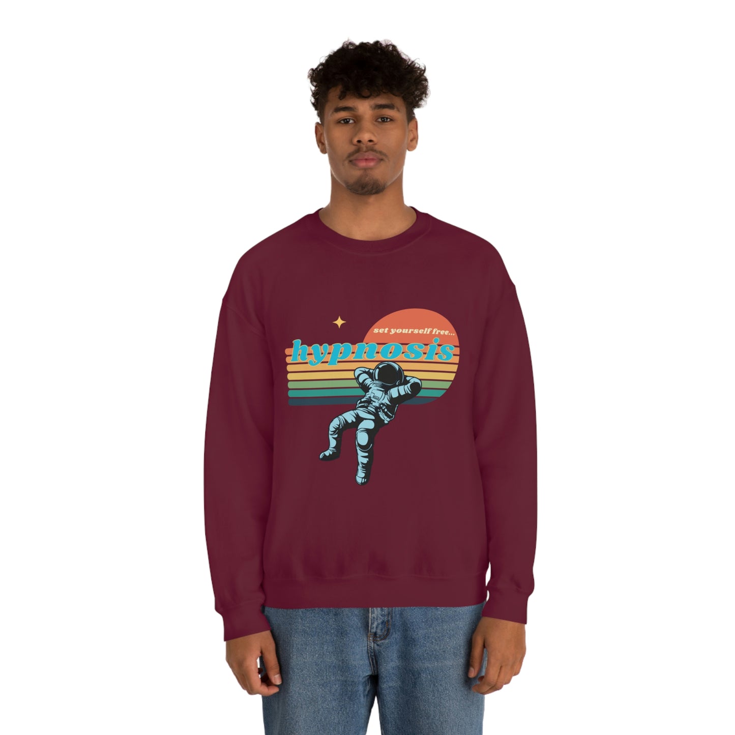 ❤️ Hypnosis Sweatshirt with CHC - Unisex Heavy Blend™ Crewneck Sweatshirt