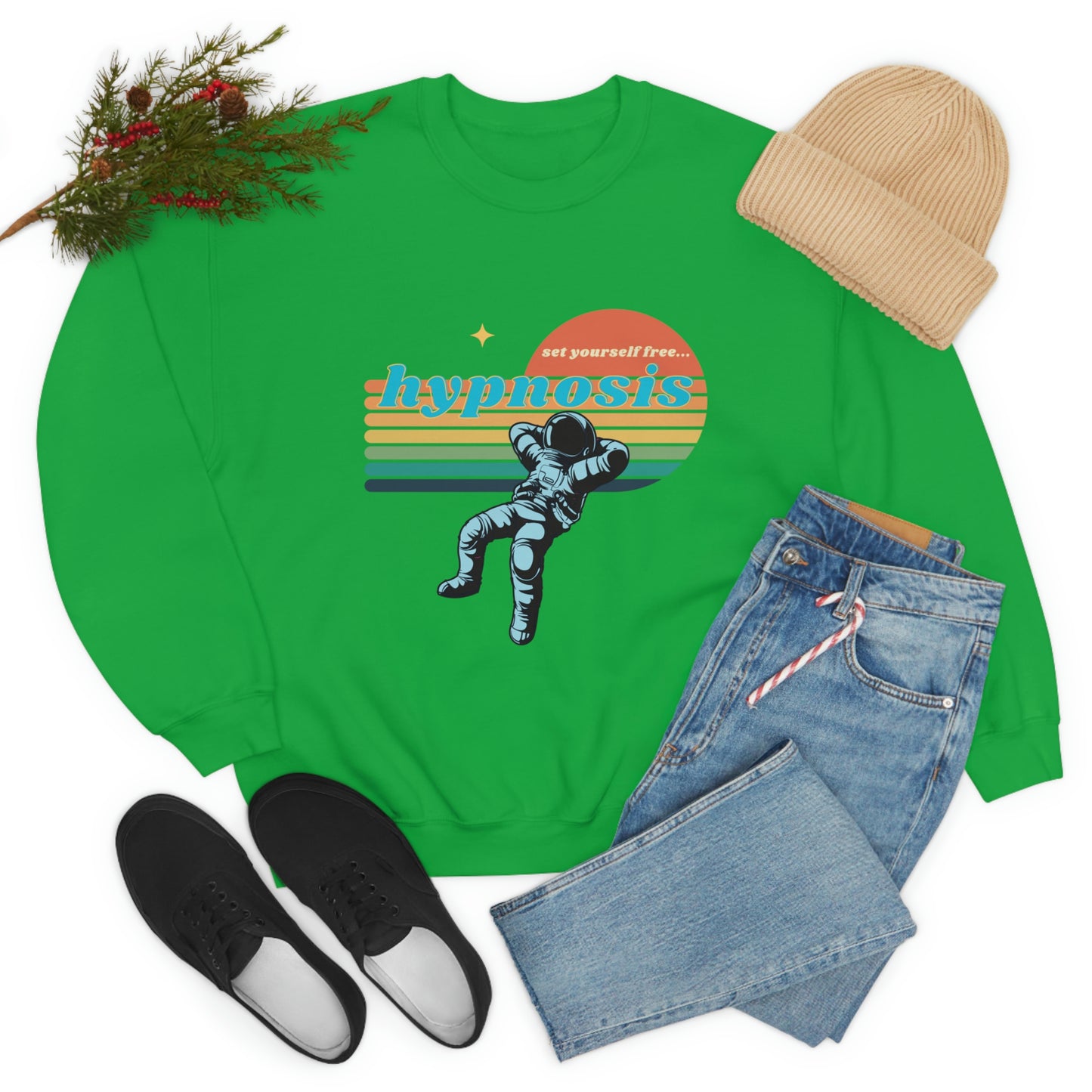 ❤️ Hypnosis Sweatshirt with CHC - Unisex Heavy Blend™ Crewneck Sweatshirt