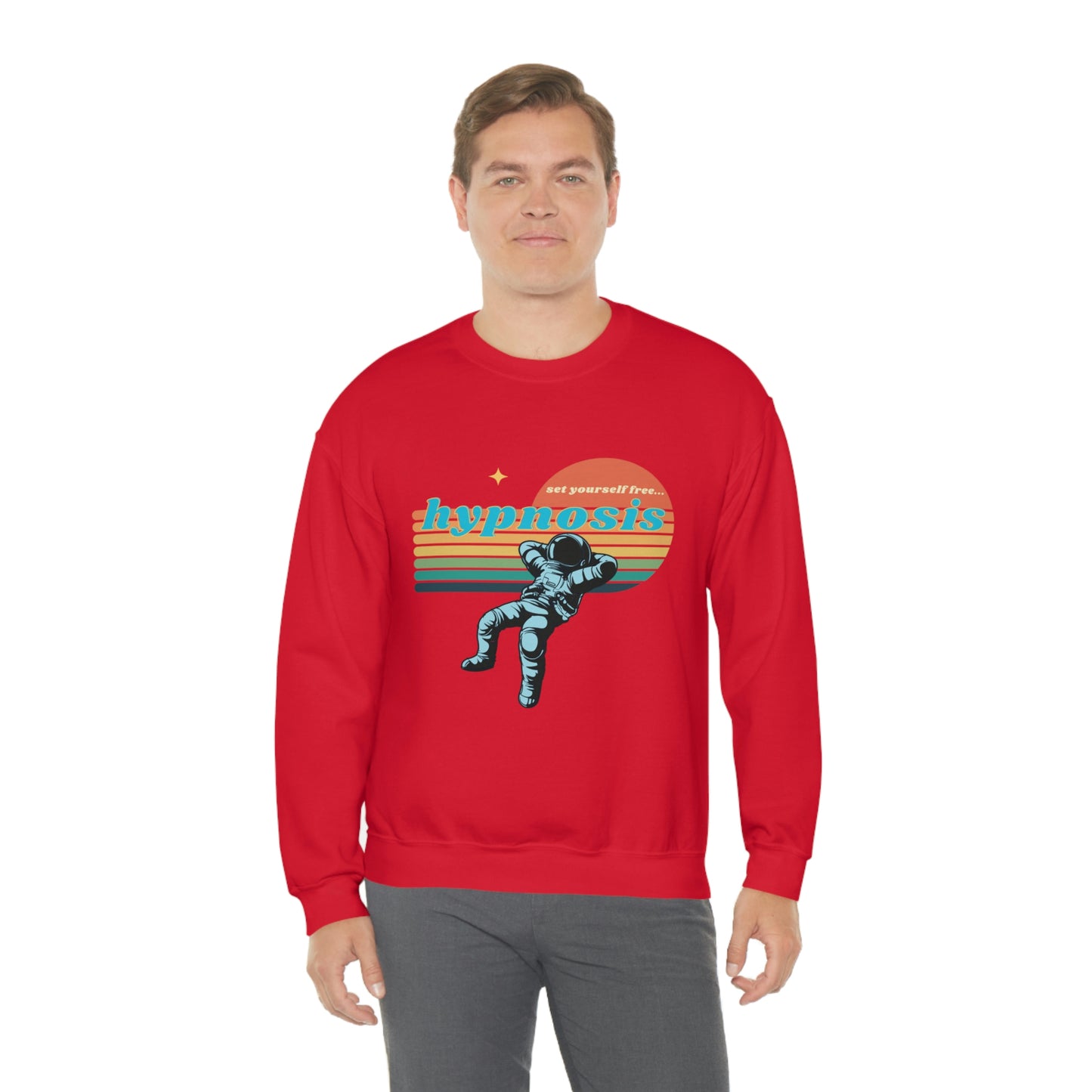 ❤️ Hypnosis Sweatshirt with CHC - Unisex Heavy Blend™ Crewneck Sweatshirt