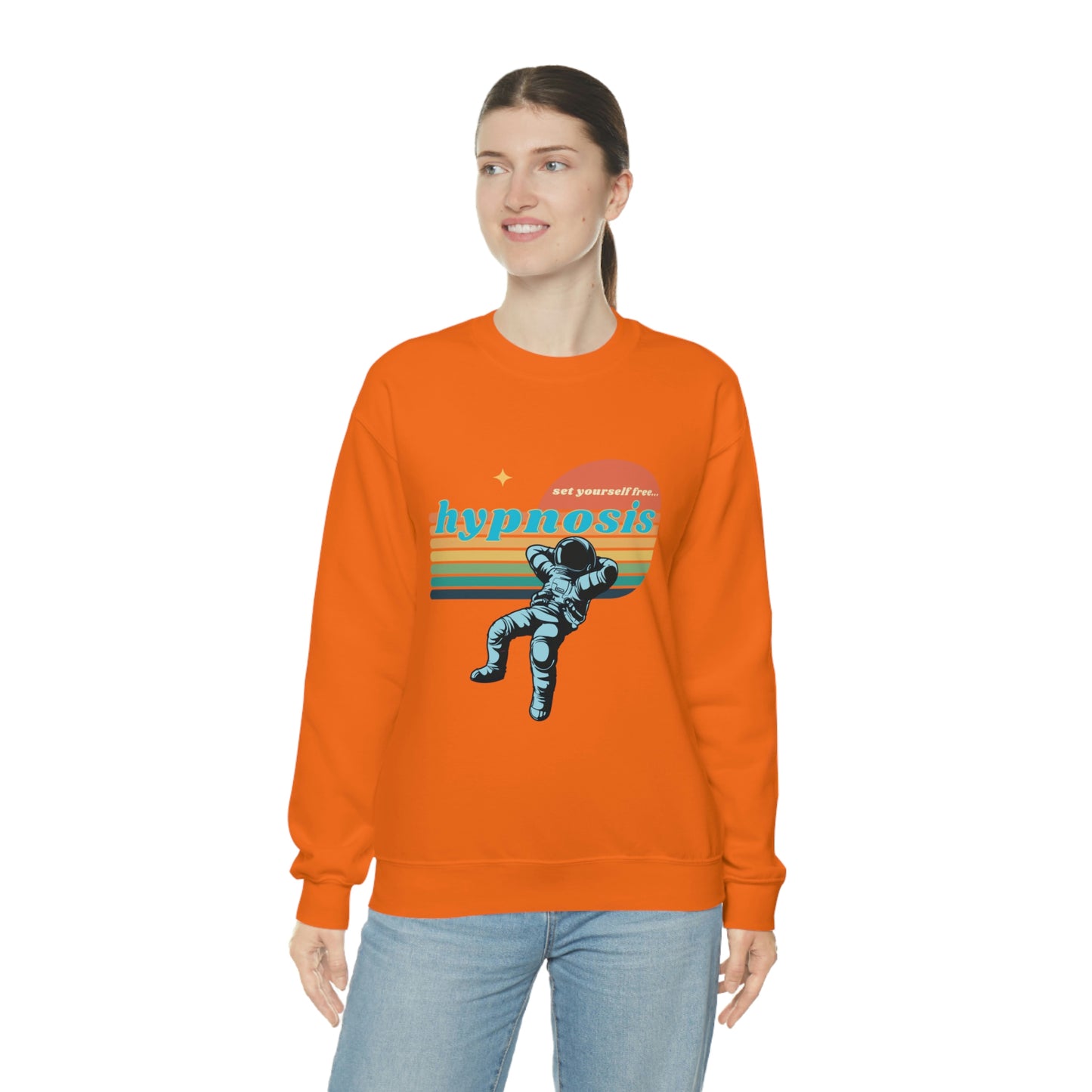 ❤️ Hypnosis Sweatshirt with CHC - Unisex Heavy Blend™ Crewneck Sweatshirt
