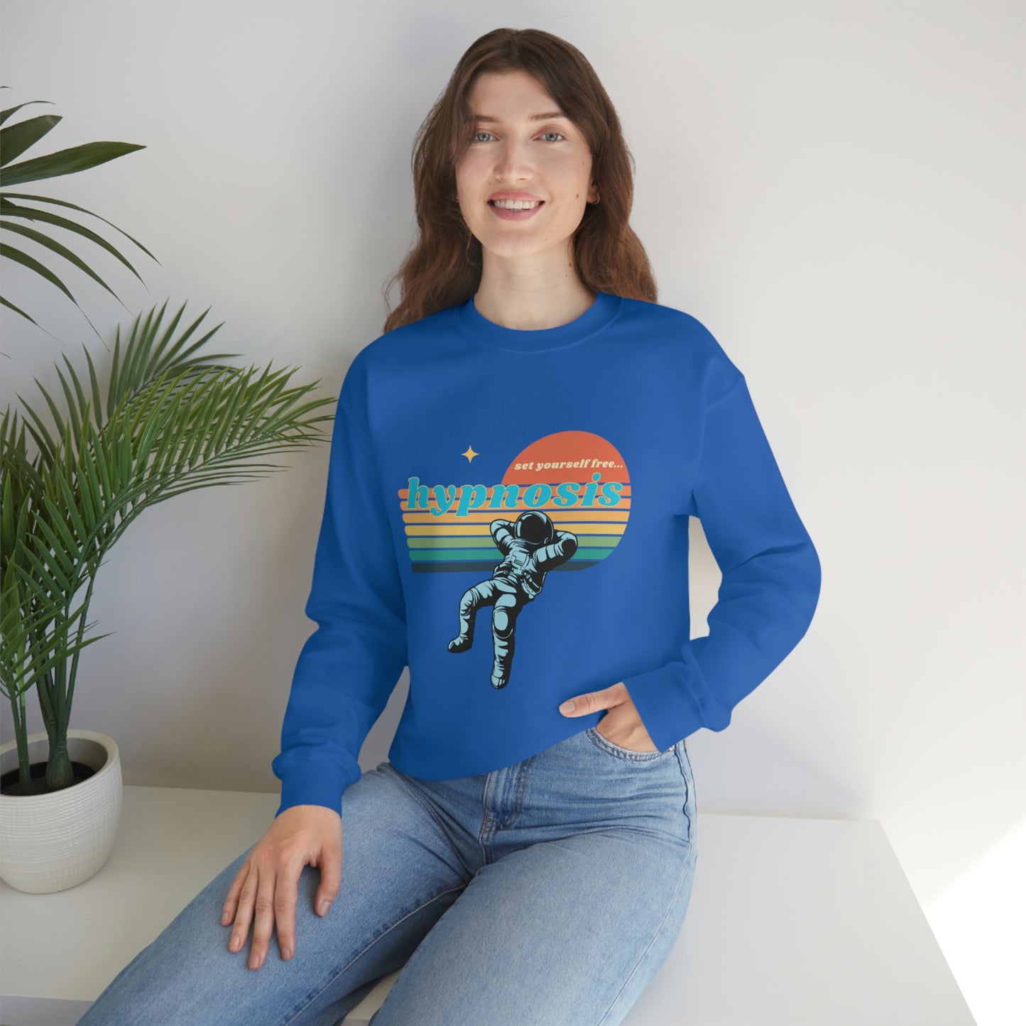 ❤️ Hypnosis Sweatshirt with CHC - Unisex Heavy Blend™ Crewneck Sweatshirt