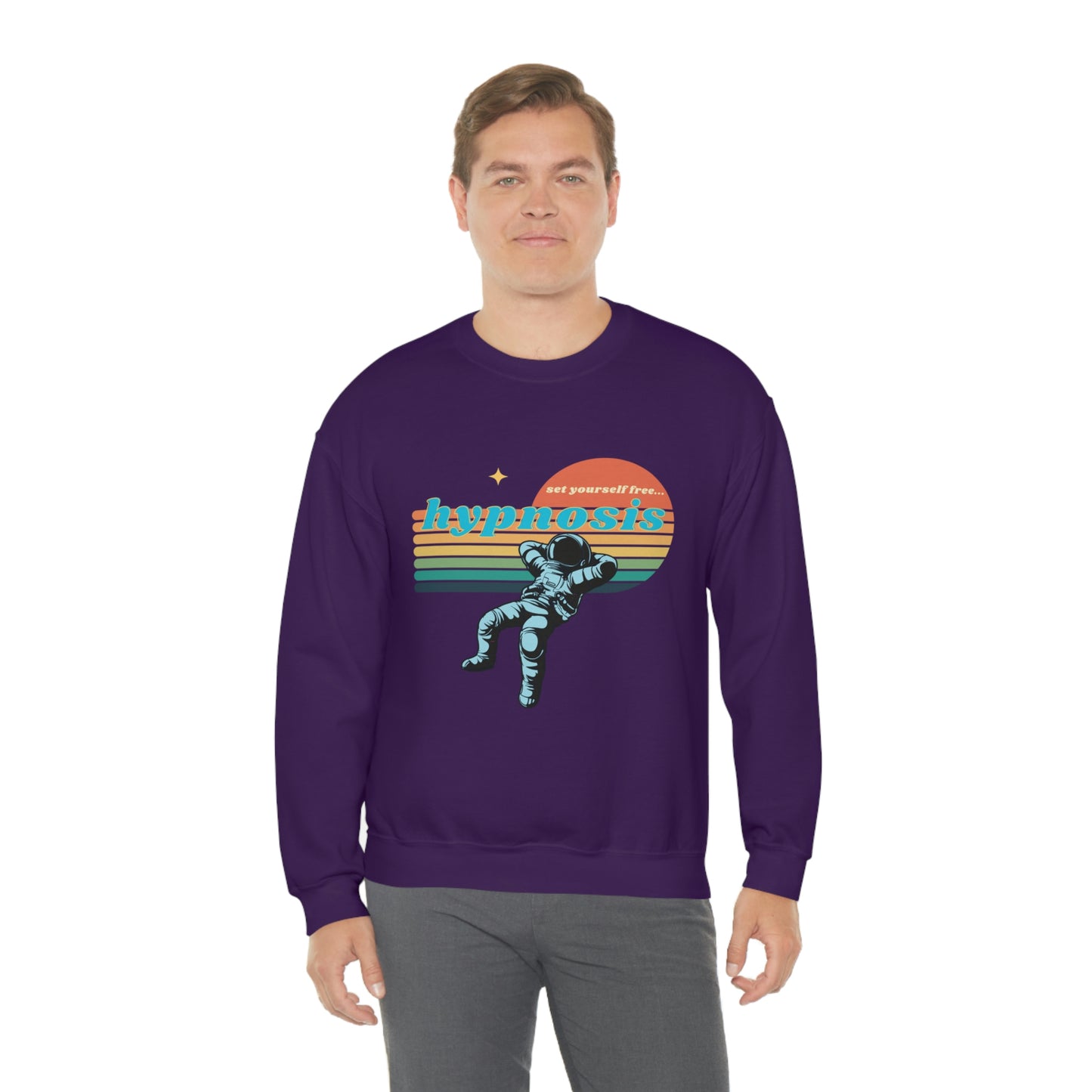 ❤️ Hypnosis Sweatshirt with CHC - Unisex Heavy Blend™ Crewneck Sweatshirt