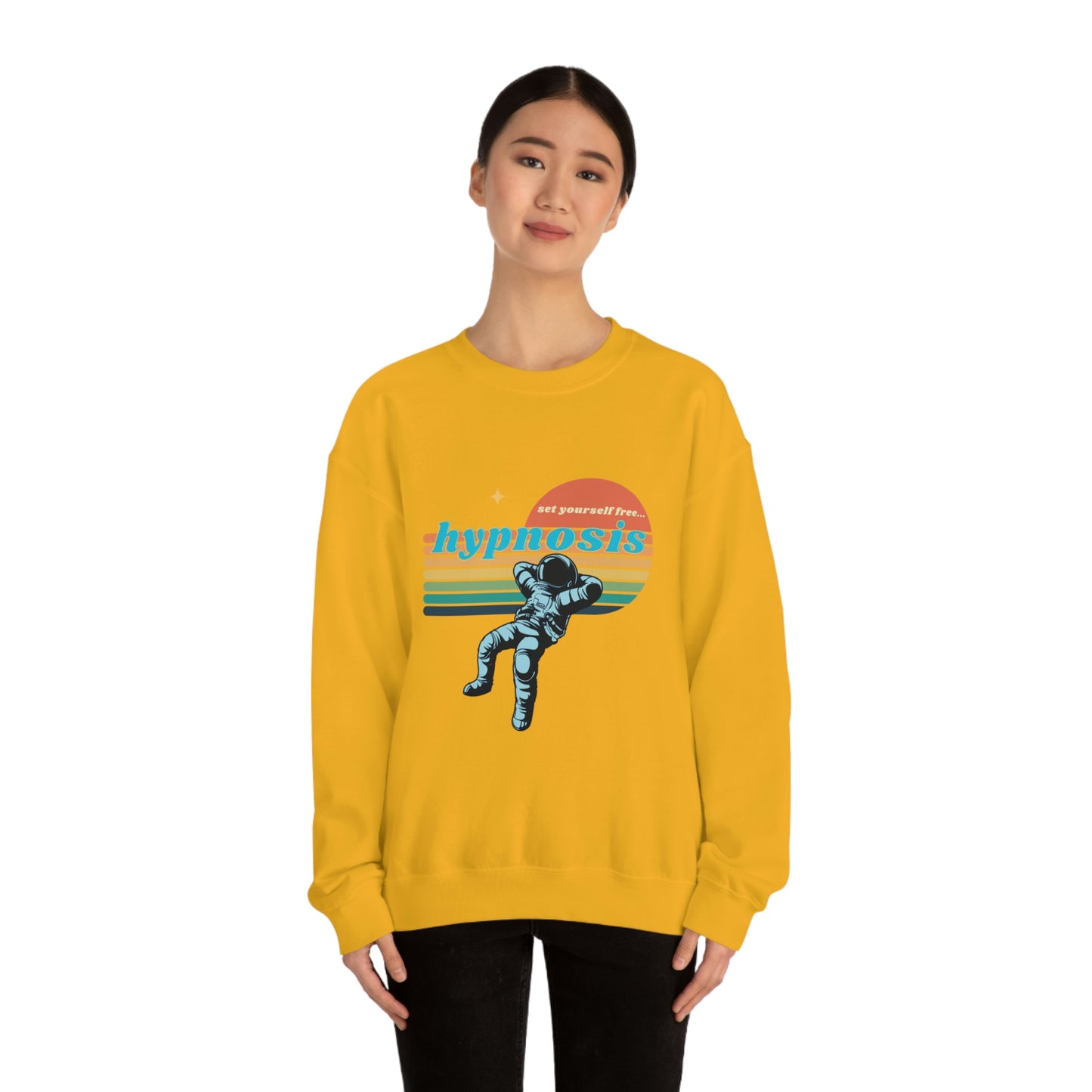 ❤️ Hypnosis Sweatshirt with CHC - Unisex Heavy Blend™ Crewneck Sweatshirt