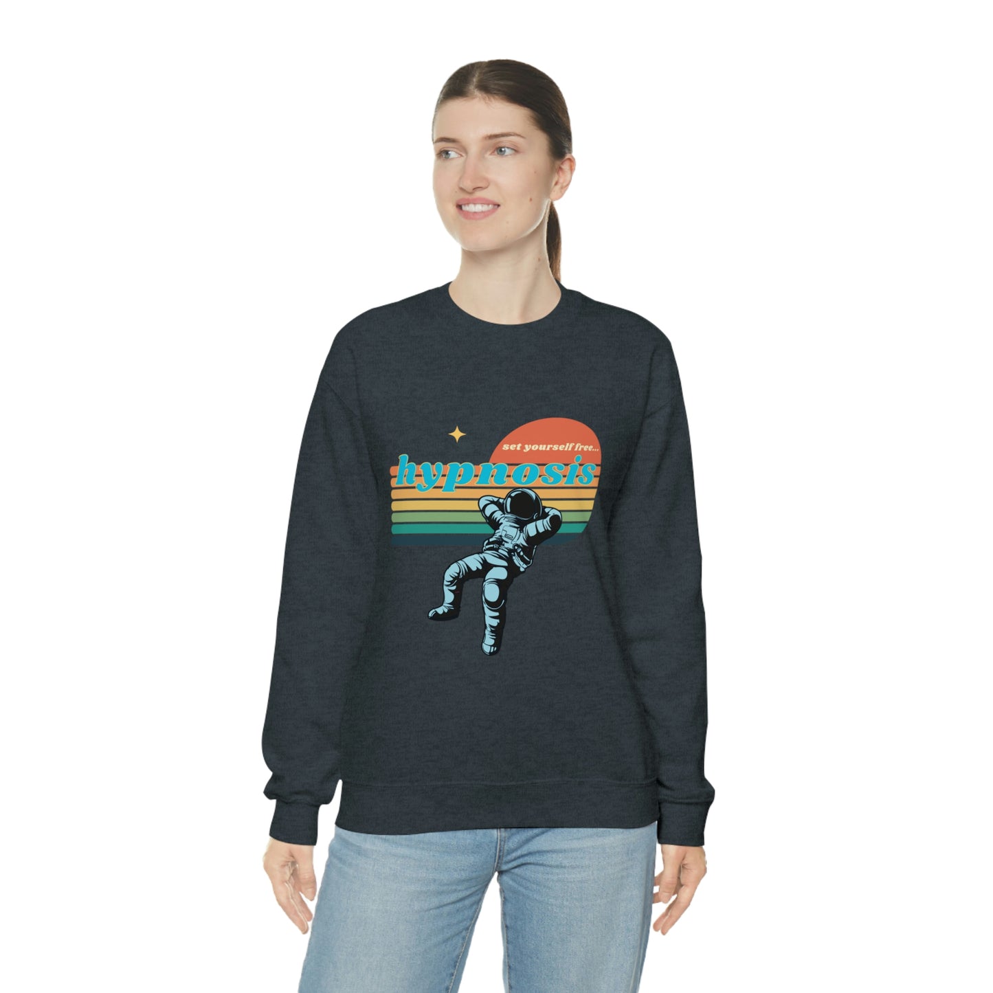 ❤️ Hypnosis Sweatshirt with CHC - Unisex Heavy Blend™ Crewneck Sweatshirt