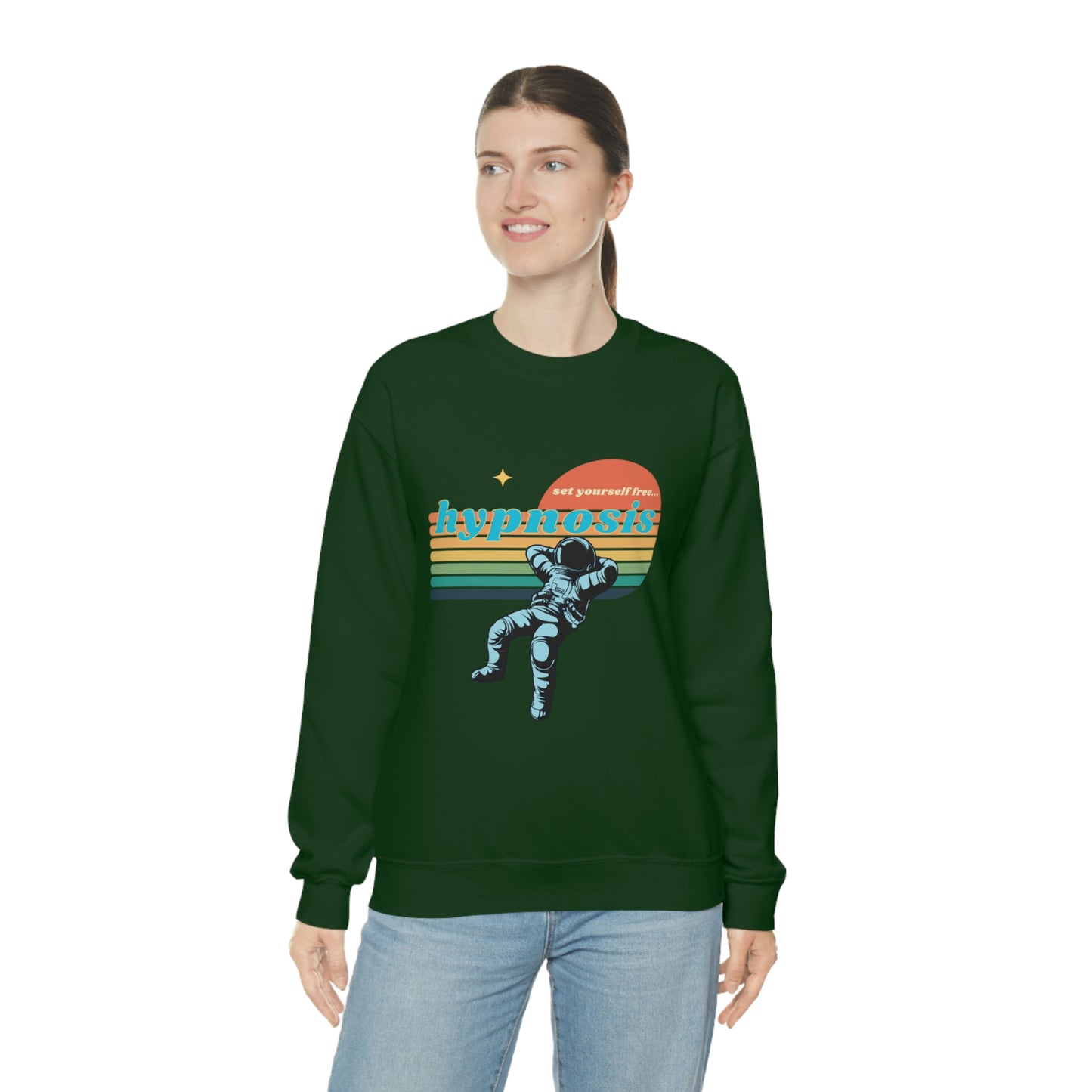❤️ Hypnosis Sweatshirt with CHC - Unisex Heavy Blend™ Crewneck Sweatshirt