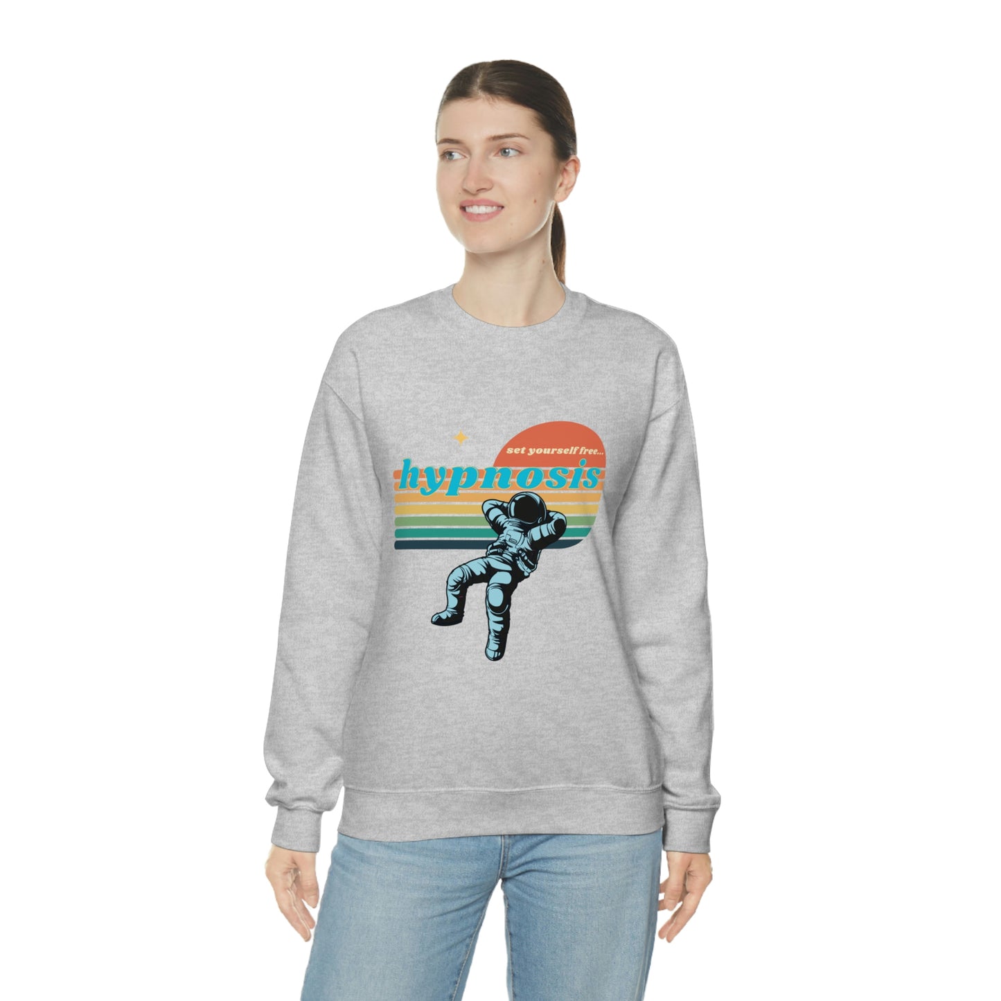 ❤️ Hypnosis Sweatshirt with CHC - Unisex Heavy Blend™ Crewneck Sweatshirt
