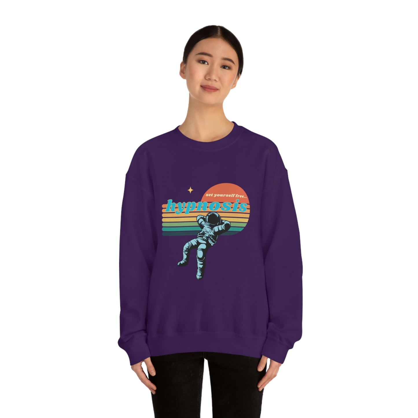❤️ Hypnosis Sweatshirt with CHC - Unisex Heavy Blend™ Crewneck Sweatshirt