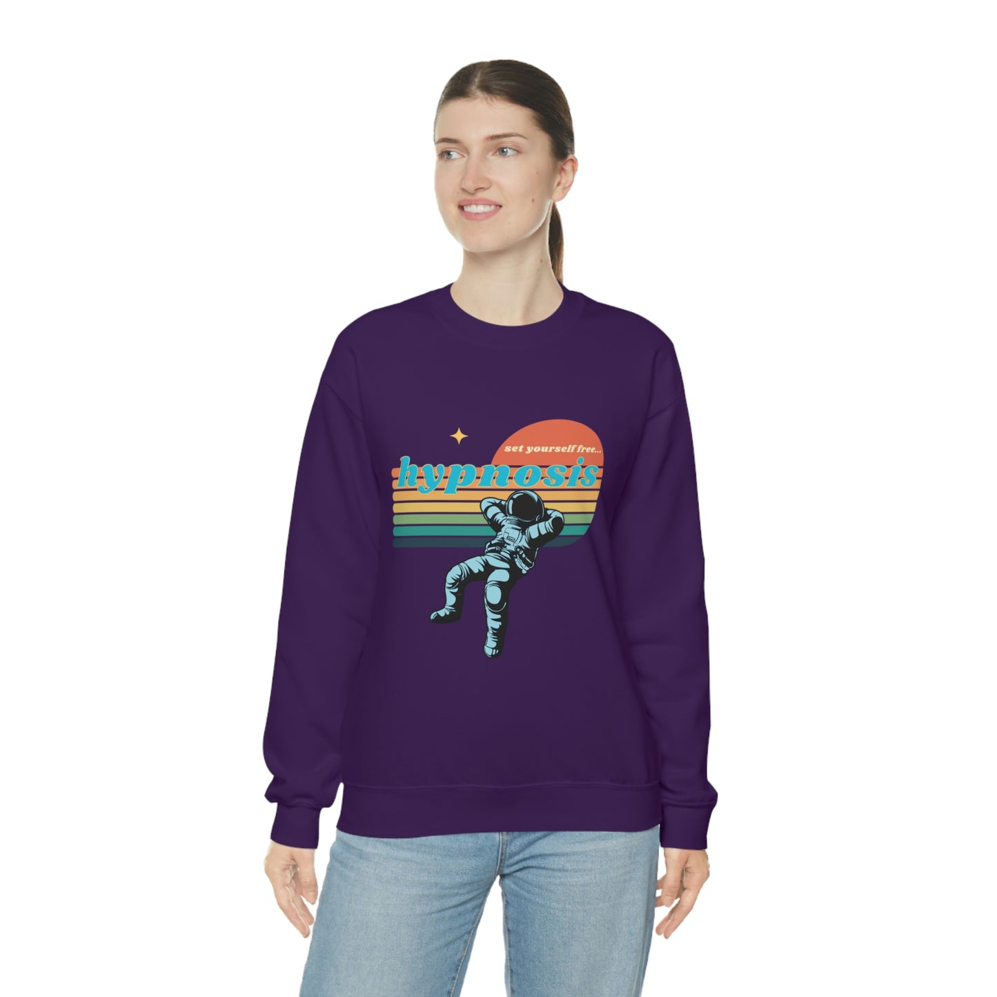 ❤️ Hypnosis Sweatshirt with CHC - Unisex Heavy Blend™ Crewneck Sweatshirt