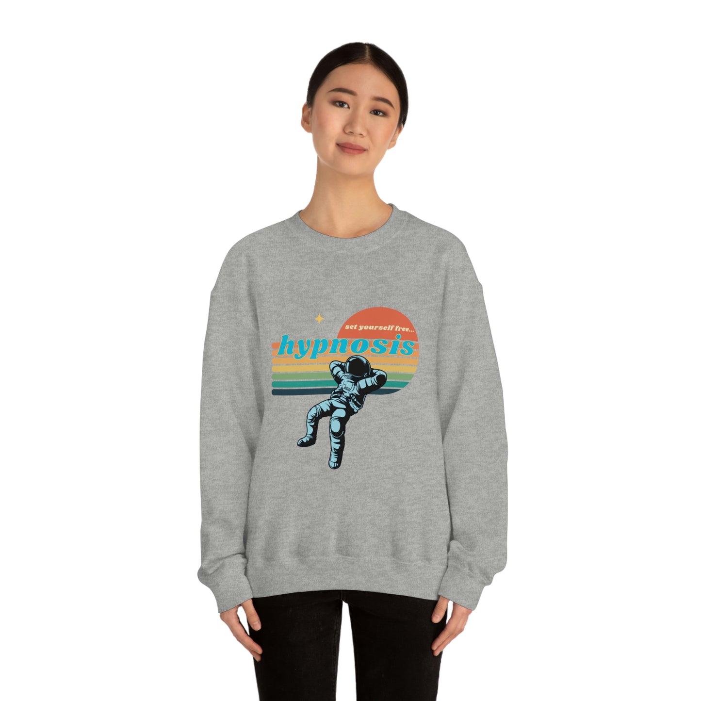 ❤️ Hypnosis Sweatshirt with CHC - Unisex Heavy Blend™ Crewneck Sweatshirt
