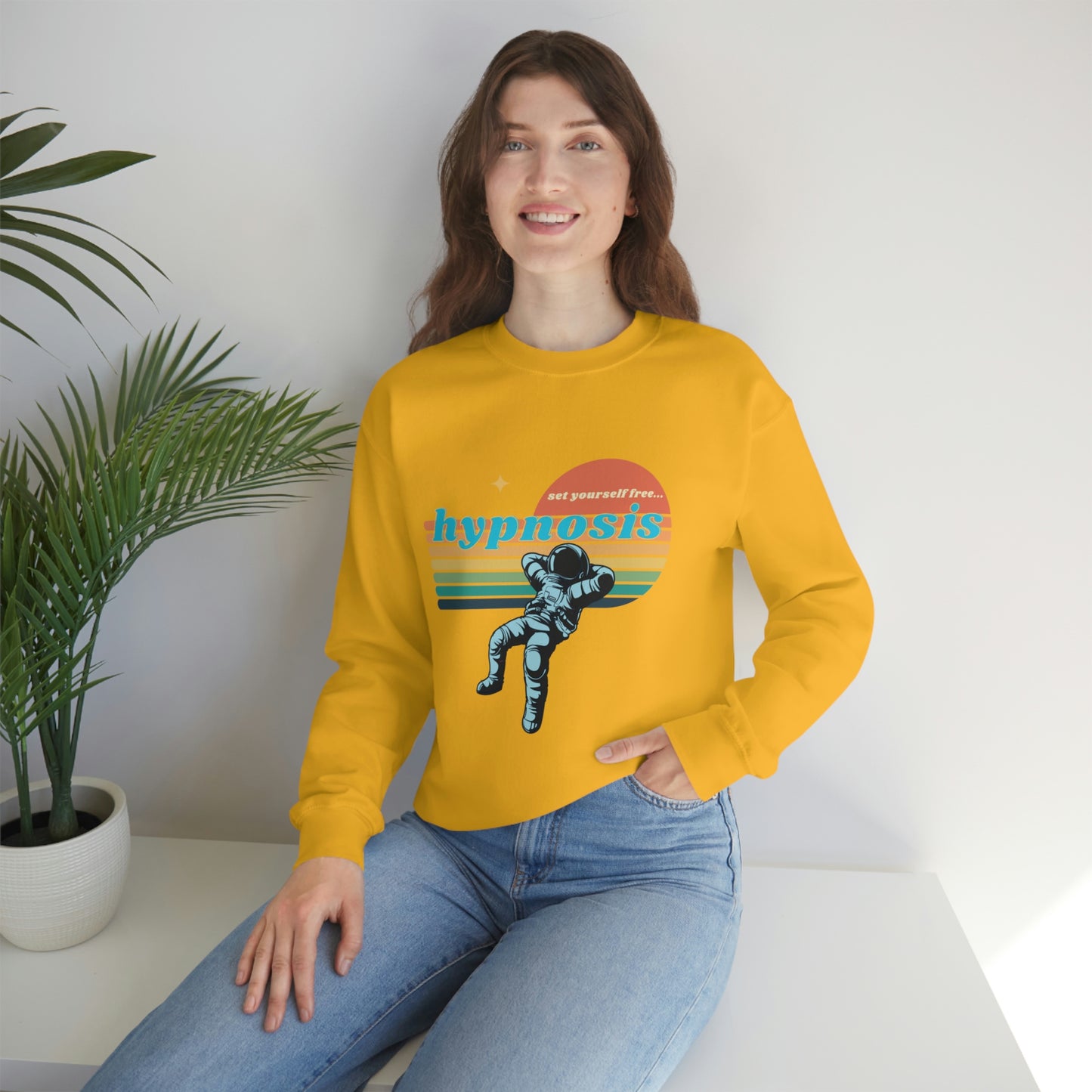 ❤️ Hypnosis Sweatshirt with CHC - Unisex Heavy Blend™ Crewneck Sweatshirt