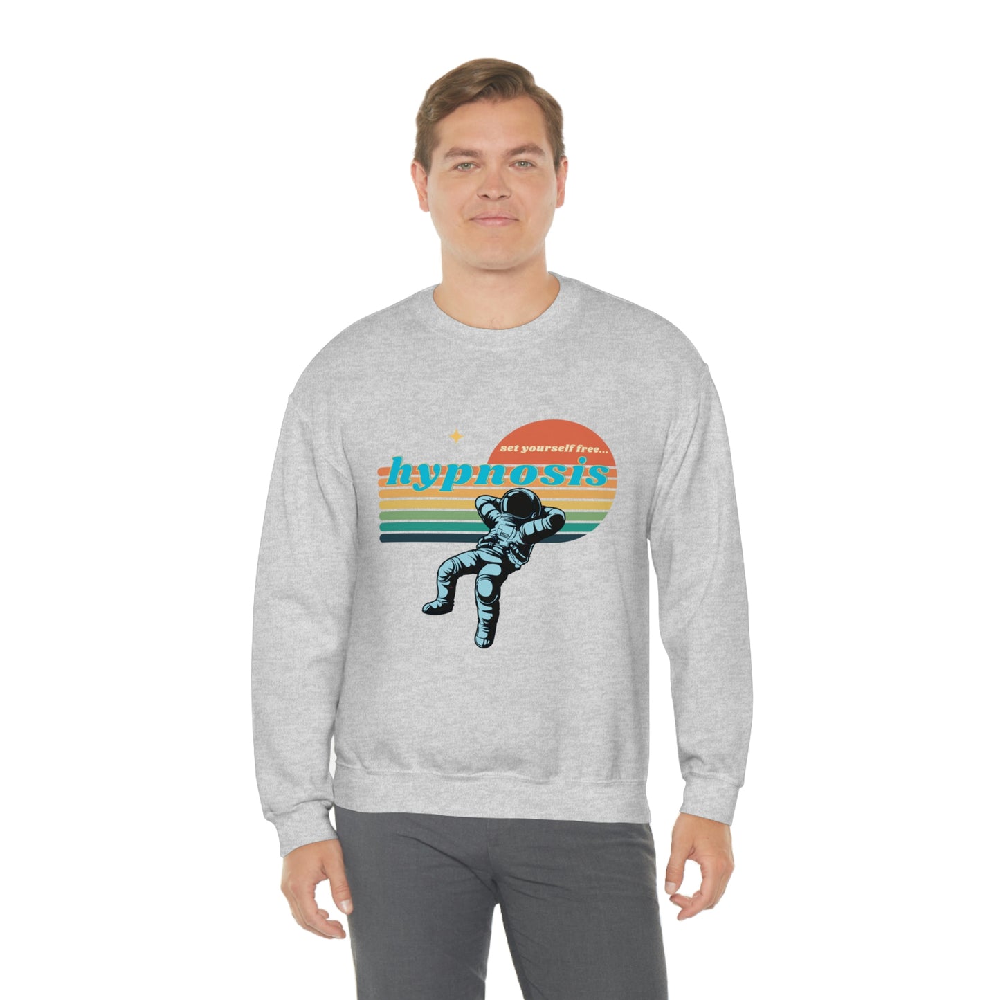 ❤️ Hypnosis Sweatshirt with CHC - Unisex Heavy Blend™ Crewneck Sweatshirt