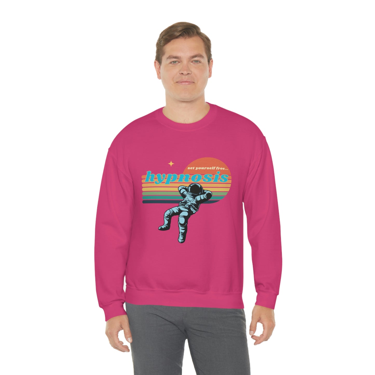 ❤️ Hypnosis Sweatshirt with CHC - Unisex Heavy Blend™ Crewneck Sweatshirt