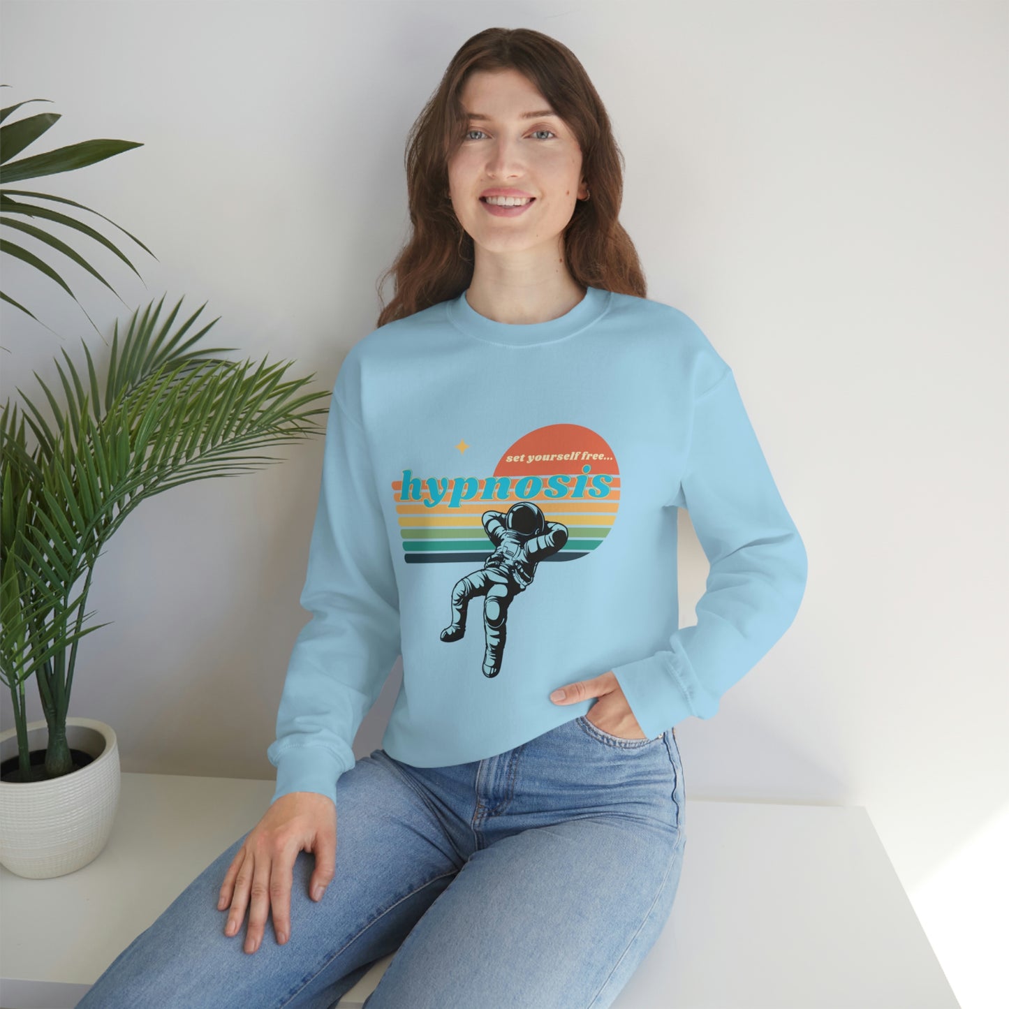 ❤️ Hypnosis Sweatshirt with CHC - Unisex Heavy Blend™ Crewneck Sweatshirt