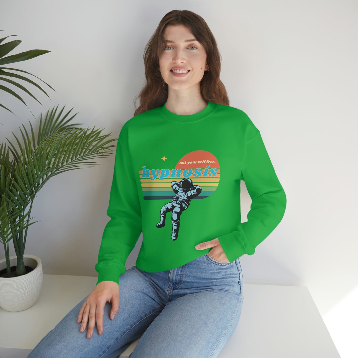 ❤️ Hypnosis Sweatshirt with CHC - Unisex Heavy Blend™ Crewneck Sweatshirt