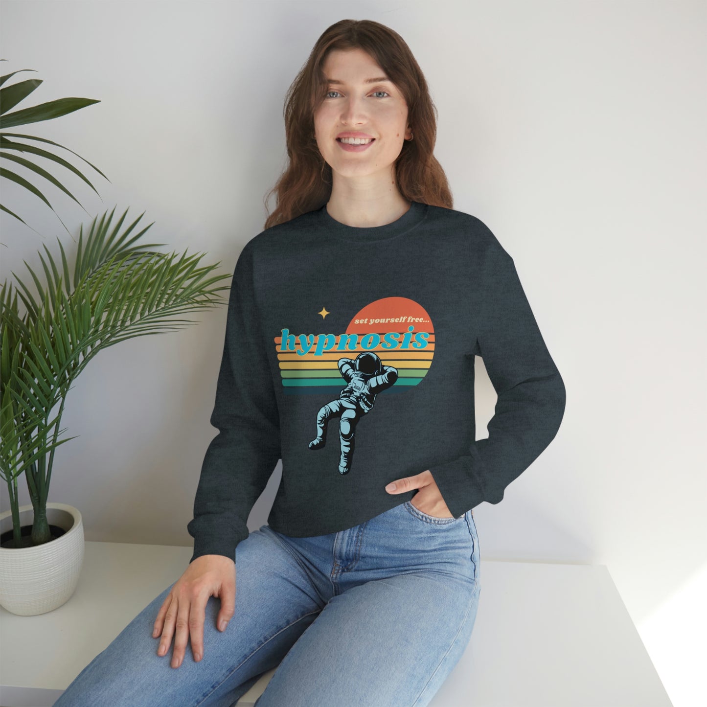 ❤️ Hypnosis Sweatshirt with CHC - Unisex Heavy Blend™ Crewneck Sweatshirt