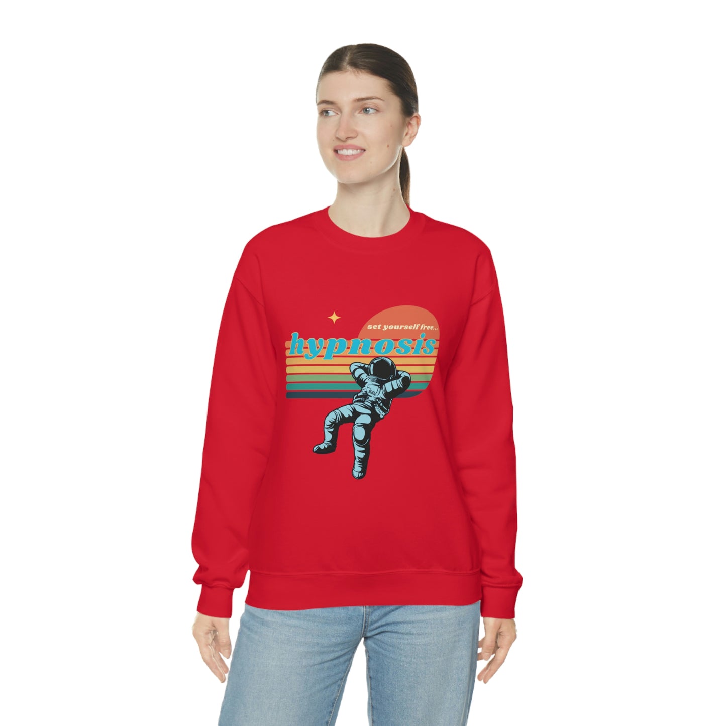❤️ Hypnosis Sweatshirt with CHC - Unisex Heavy Blend™ Crewneck Sweatshirt