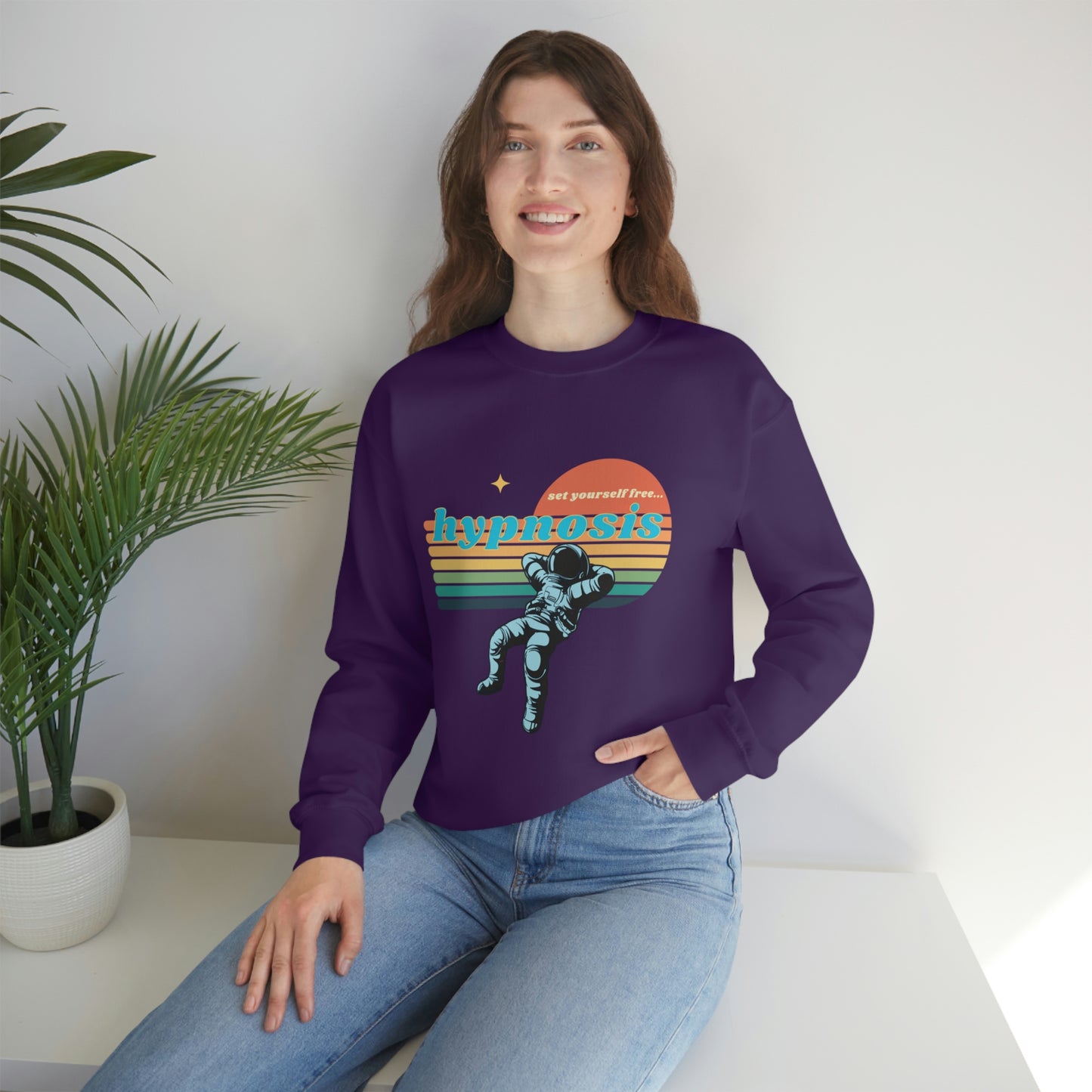 ❤️ Hypnosis Sweatshirt with CHC - Unisex Heavy Blend™ Crewneck Sweatshirt