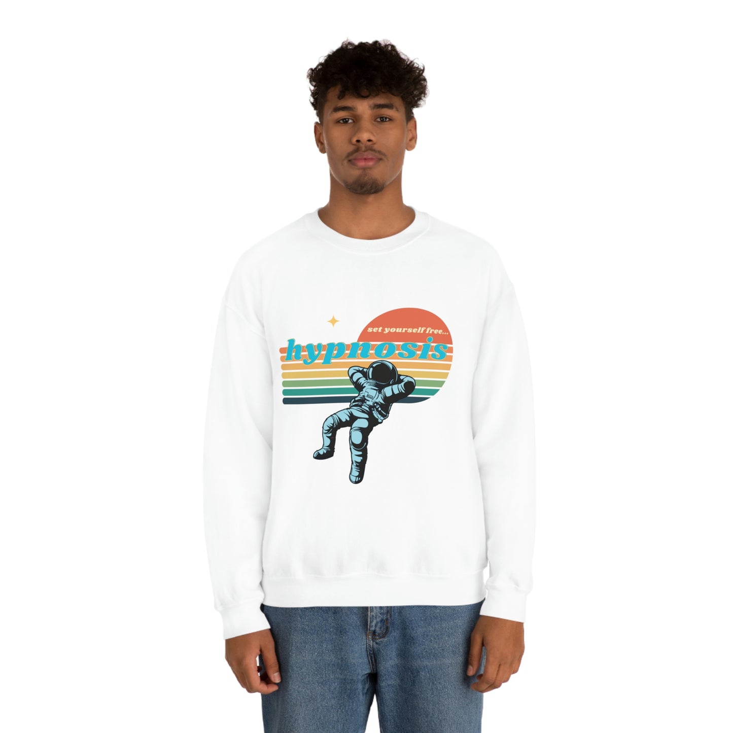 ❤️ Hypnosis Sweatshirt with CHC - Unisex Heavy Blend™ Crewneck Sweatshirt
