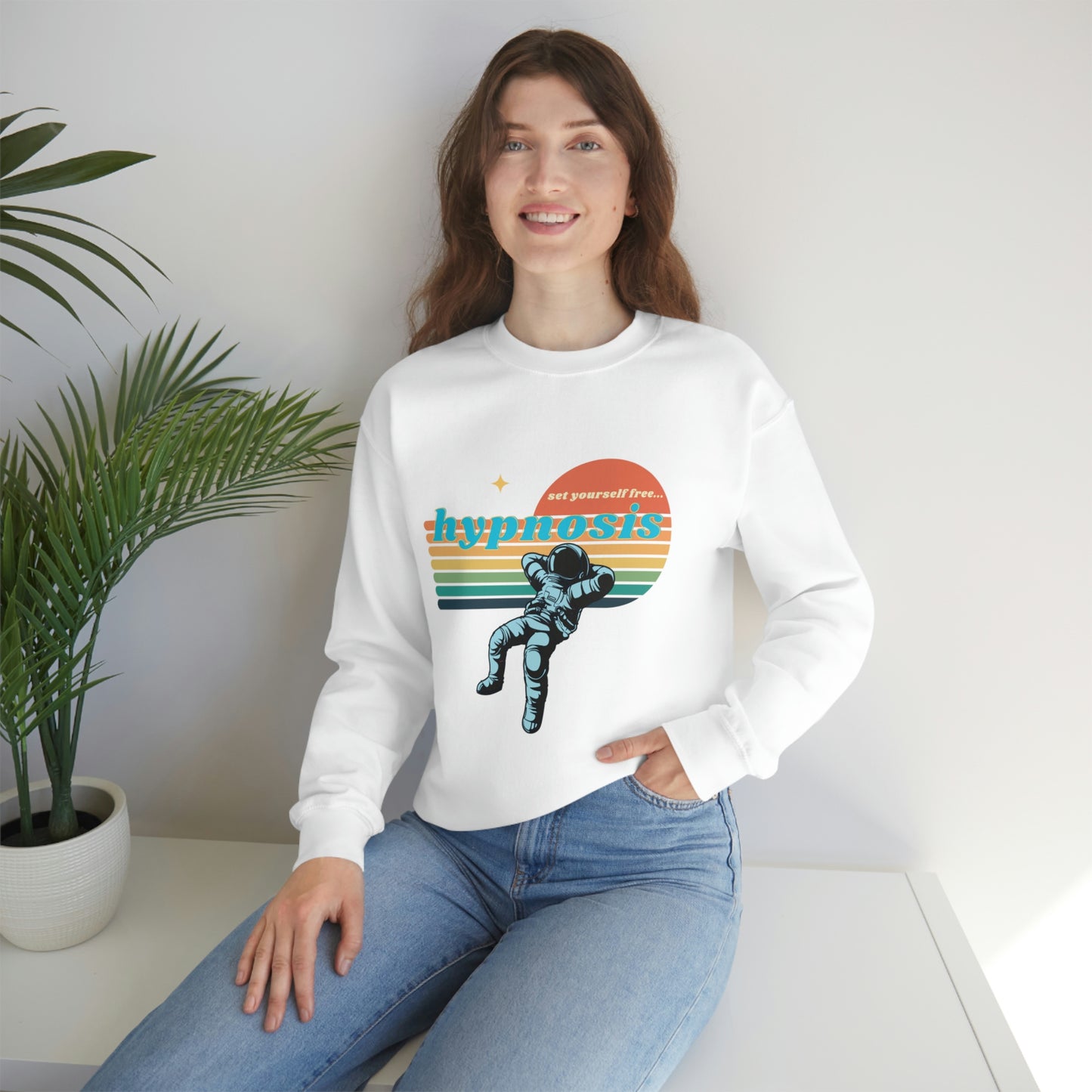 ❤️ Hypnosis Sweatshirt with CHC - Unisex Heavy Blend™ Crewneck Sweatshirt
