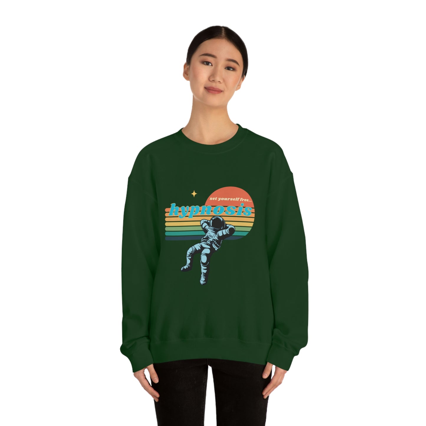 ❤️ Hypnosis Sweatshirt with CHC - Unisex Heavy Blend™ Crewneck Sweatshirt
