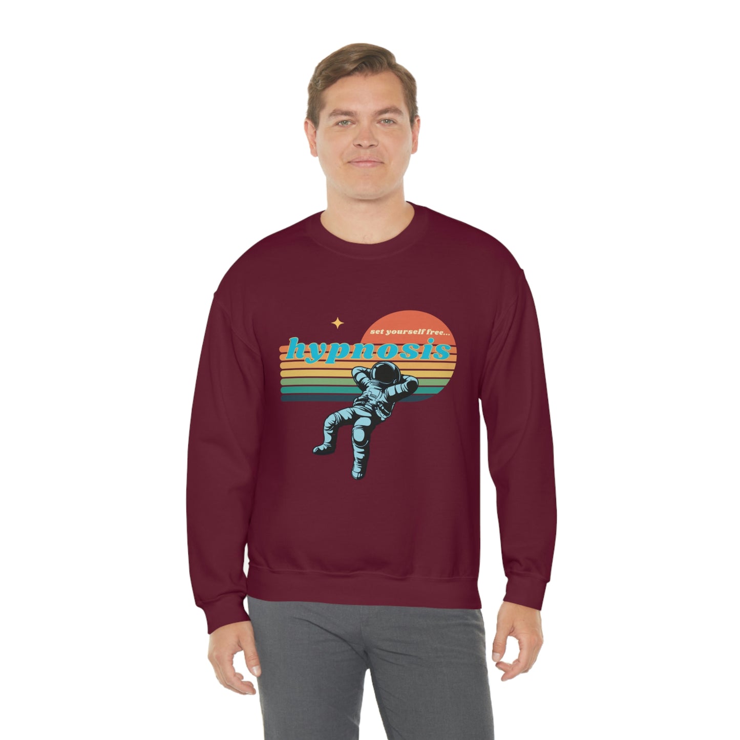 ❤️ Hypnosis Sweatshirt with CHC - Unisex Heavy Blend™ Crewneck Sweatshirt