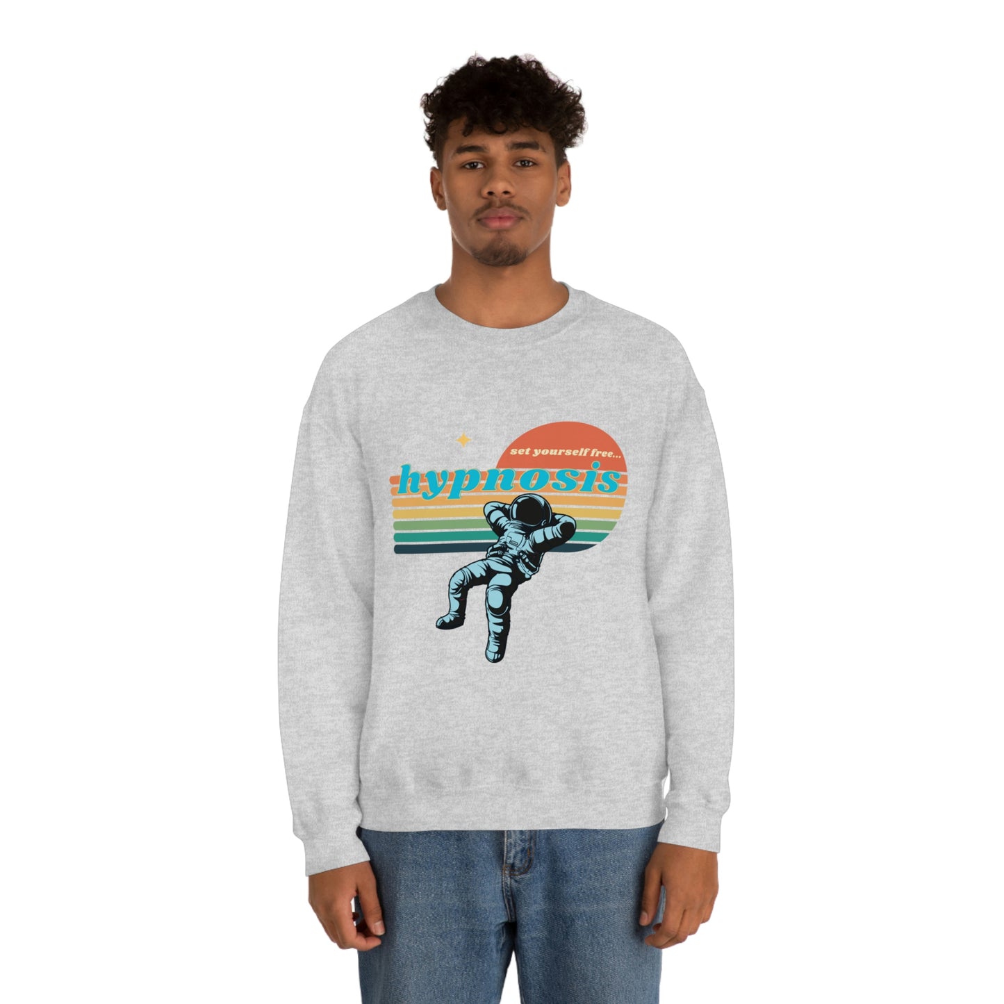 ❤️ Hypnosis Sweatshirt with CHC - Unisex Heavy Blend™ Crewneck Sweatshirt