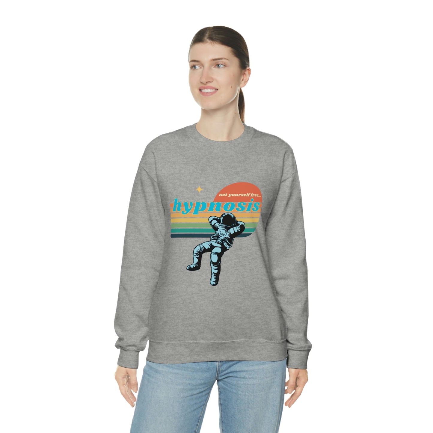 ❤️ Hypnosis Sweatshirt with CHC - Unisex Heavy Blend™ Crewneck Sweatshirt