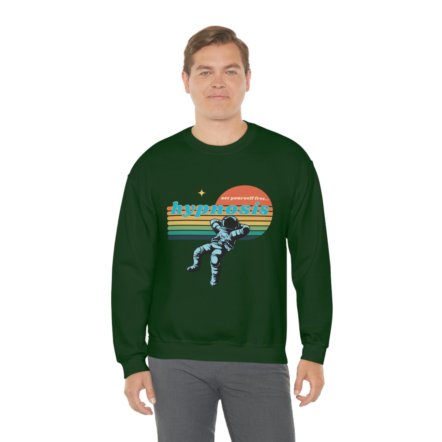 ❤️ Hypnosis Sweatshirt with CHC - Unisex Heavy Blend™ Crewneck Sweatshirt