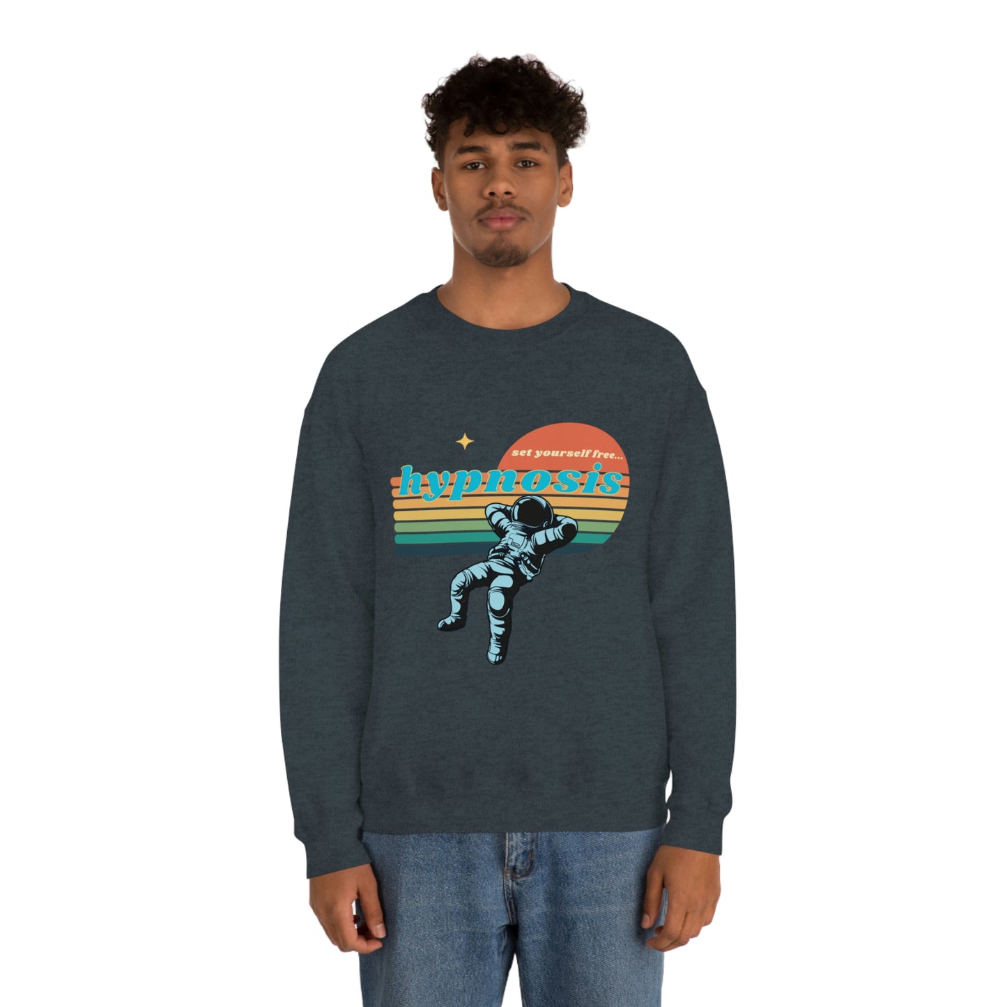 ❤️ Hypnosis Sweatshirt with CHC - Unisex Heavy Blend™ Crewneck Sweatshirt
