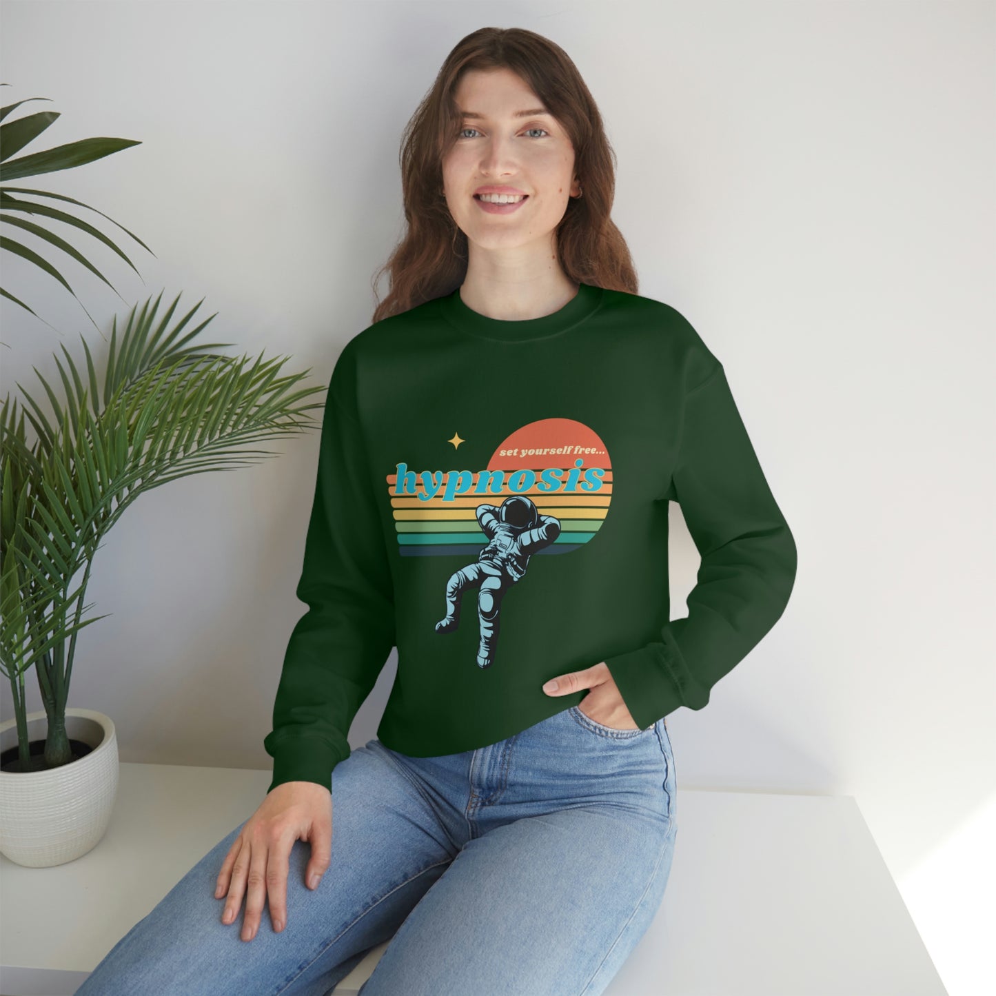 ❤️ Hypnosis Sweatshirt with CHC - Unisex Heavy Blend™ Crewneck Sweatshirt