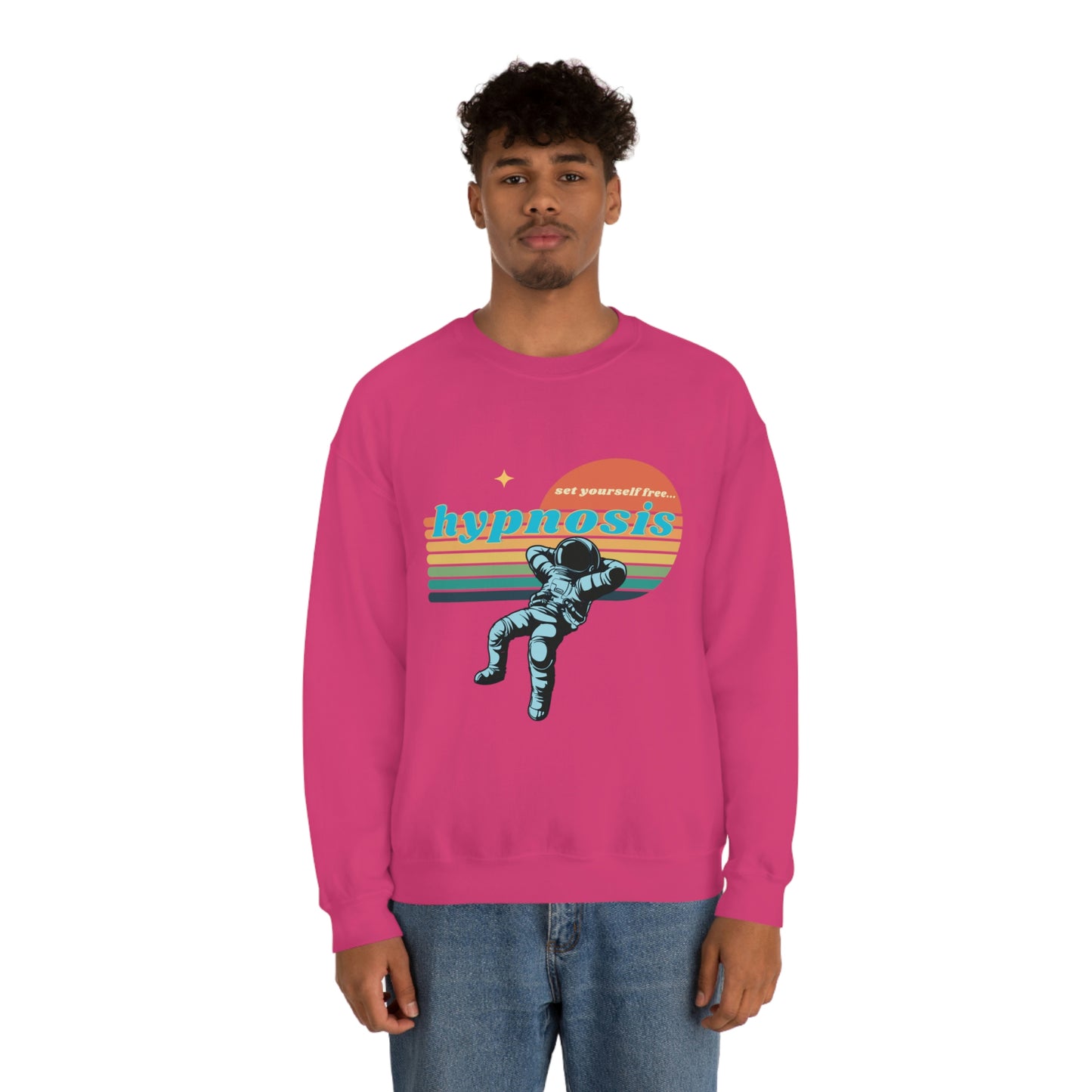 ❤️ Hypnosis Sweatshirt with CHC - Unisex Heavy Blend™ Crewneck Sweatshirt