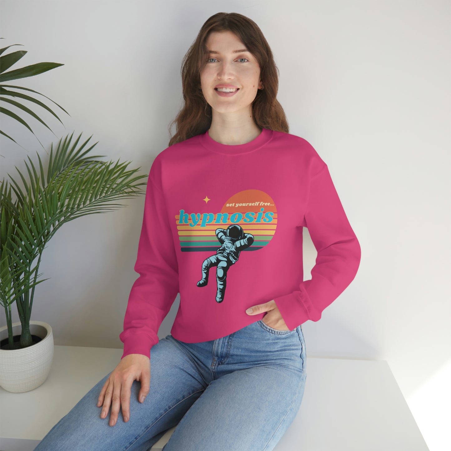 ❤️ Hypnosis Sweatshirt with CHC - Unisex Heavy Blend™ Crewneck Sweatshirt