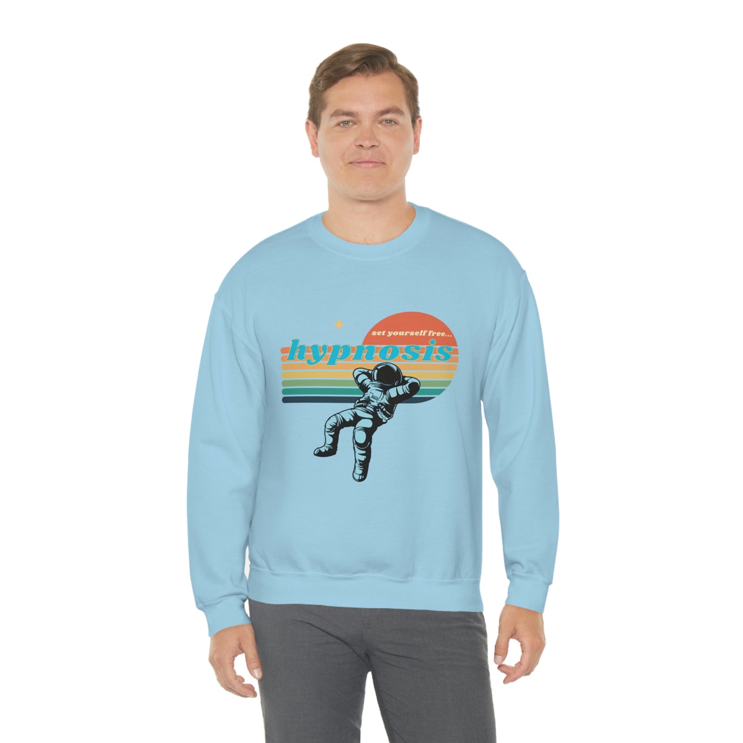 ❤️ Hypnosis Sweatshirt with CHC - Unisex Heavy Blend™ Crewneck Sweatshirt