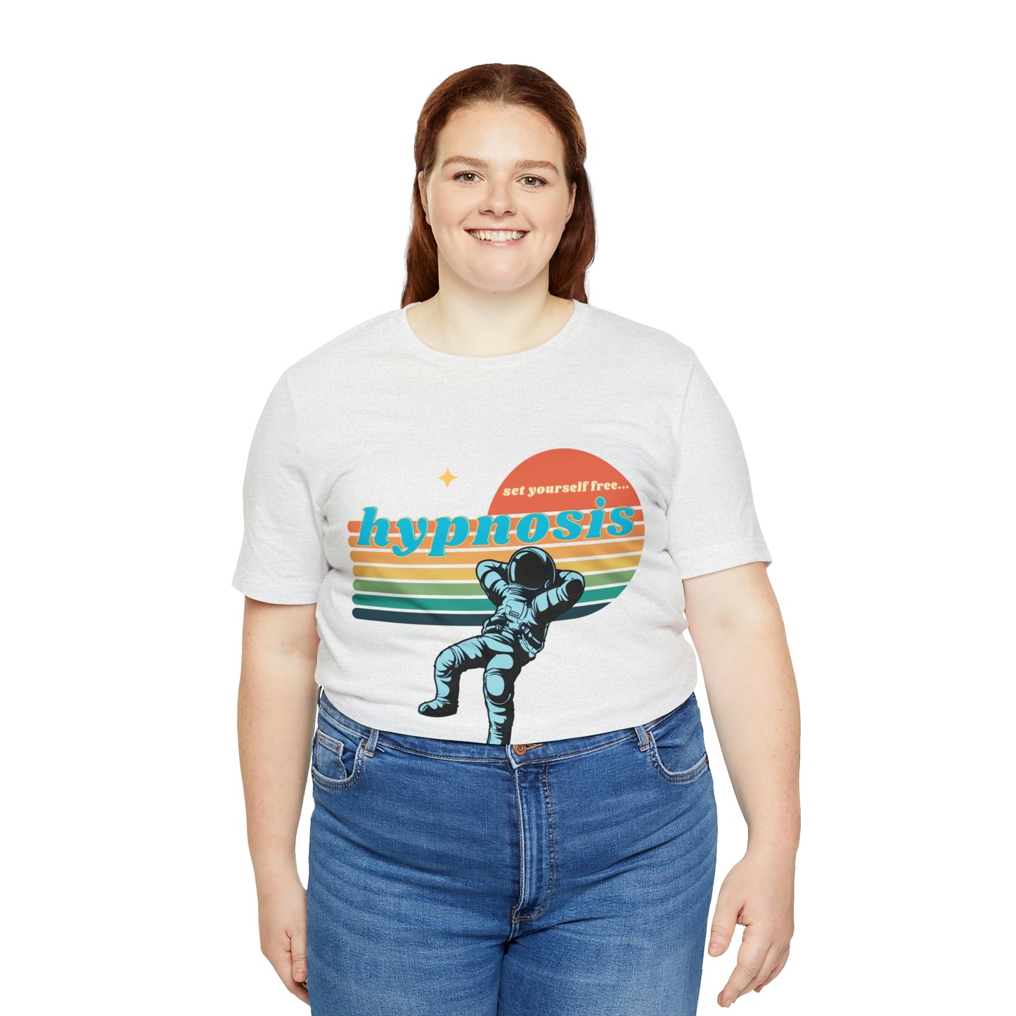 Hypnosis - set yourself free Unisex Jersey Short Sleeve Tee